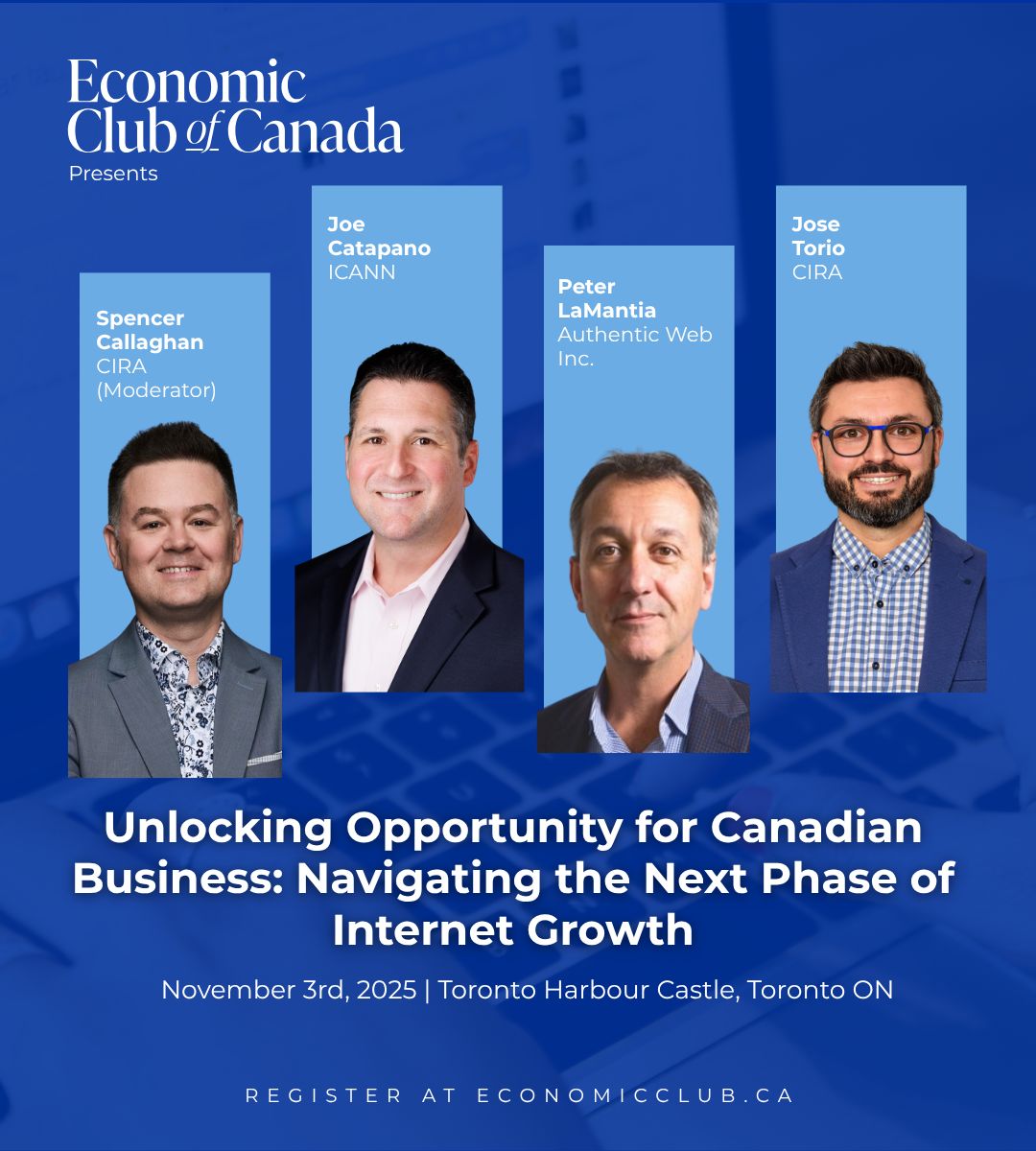 Economic Club of Canada ad