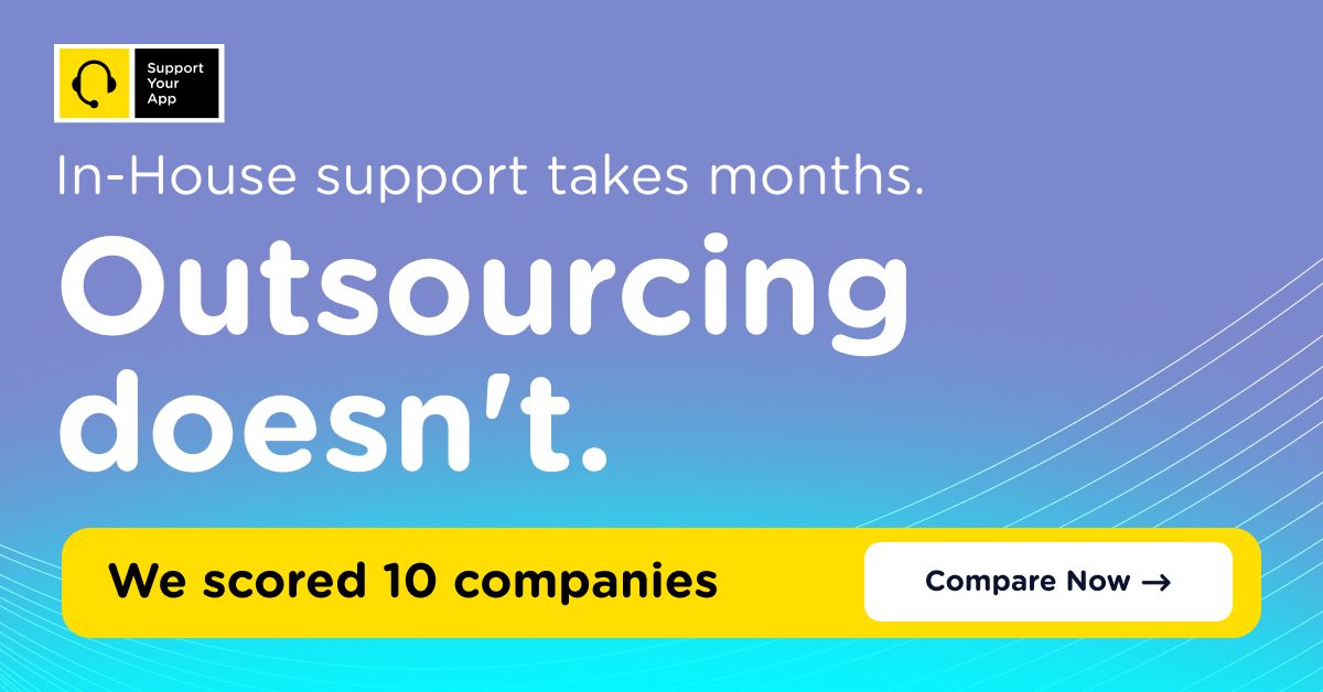 SupportYourApp ad