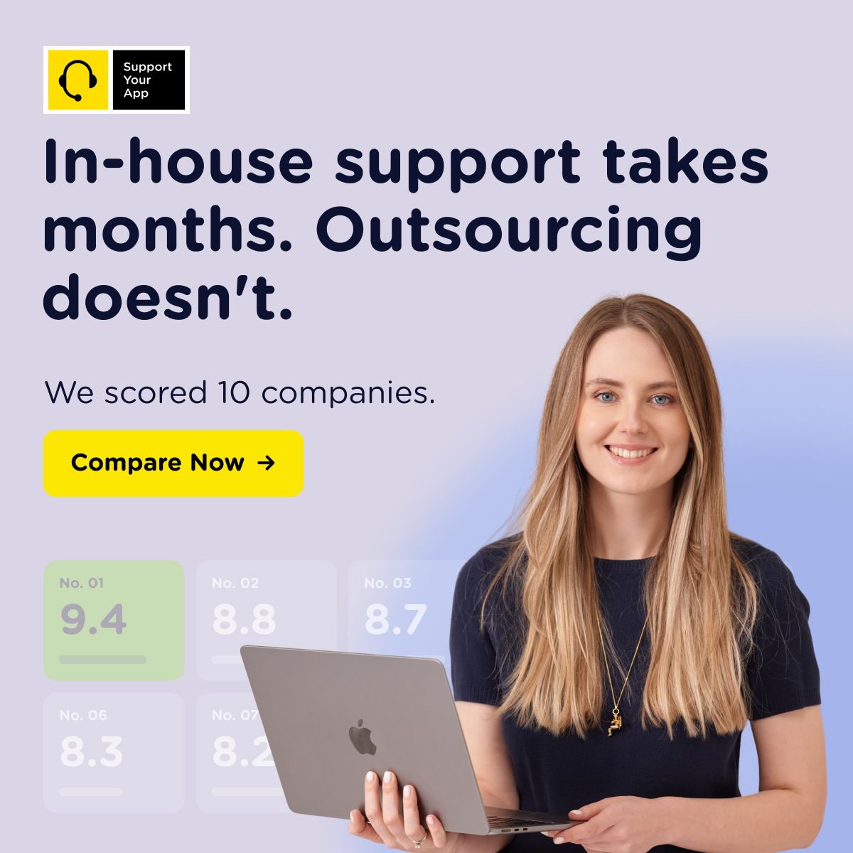 SupportYourApp ad