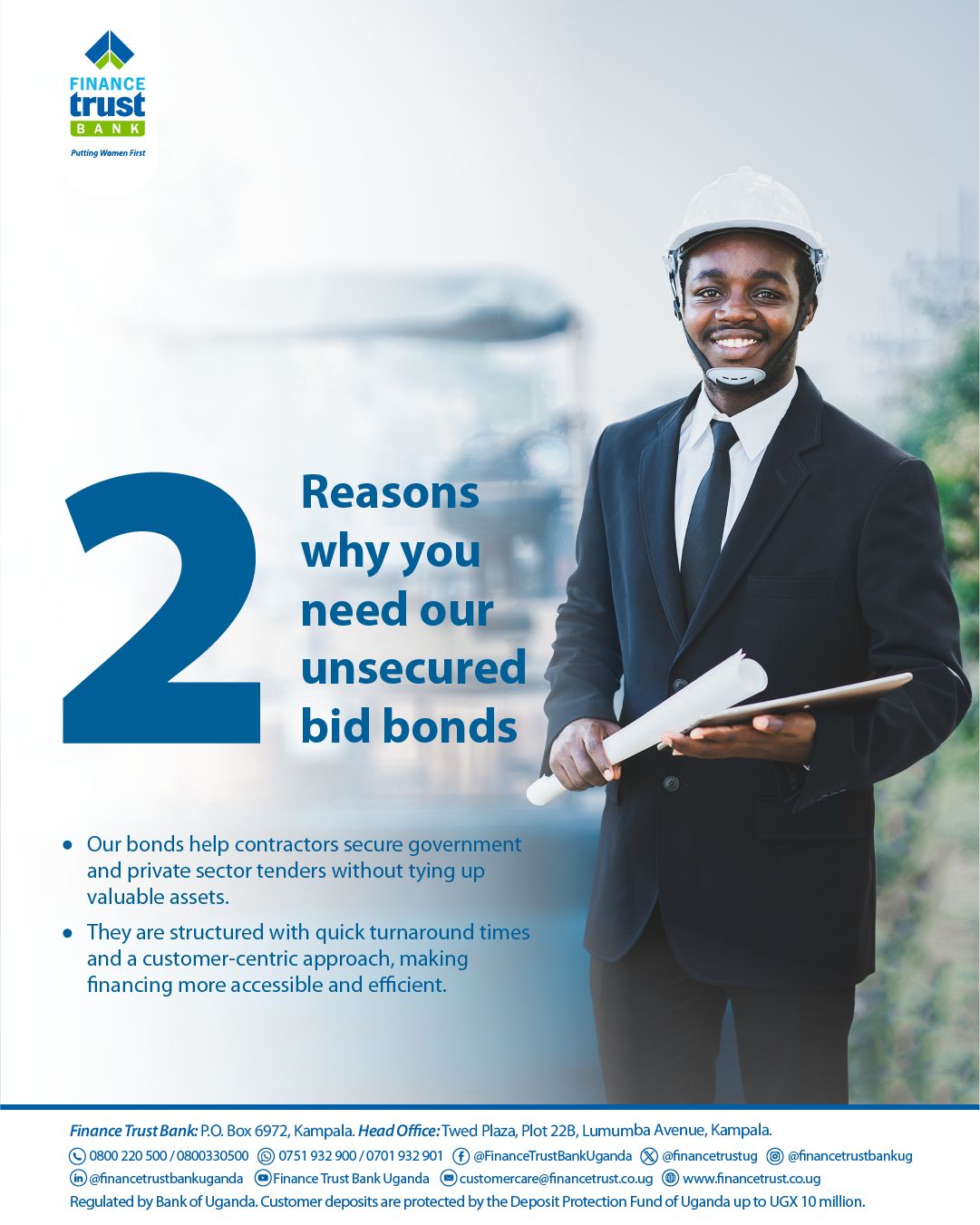 Finance Trust Bank Uganda ad