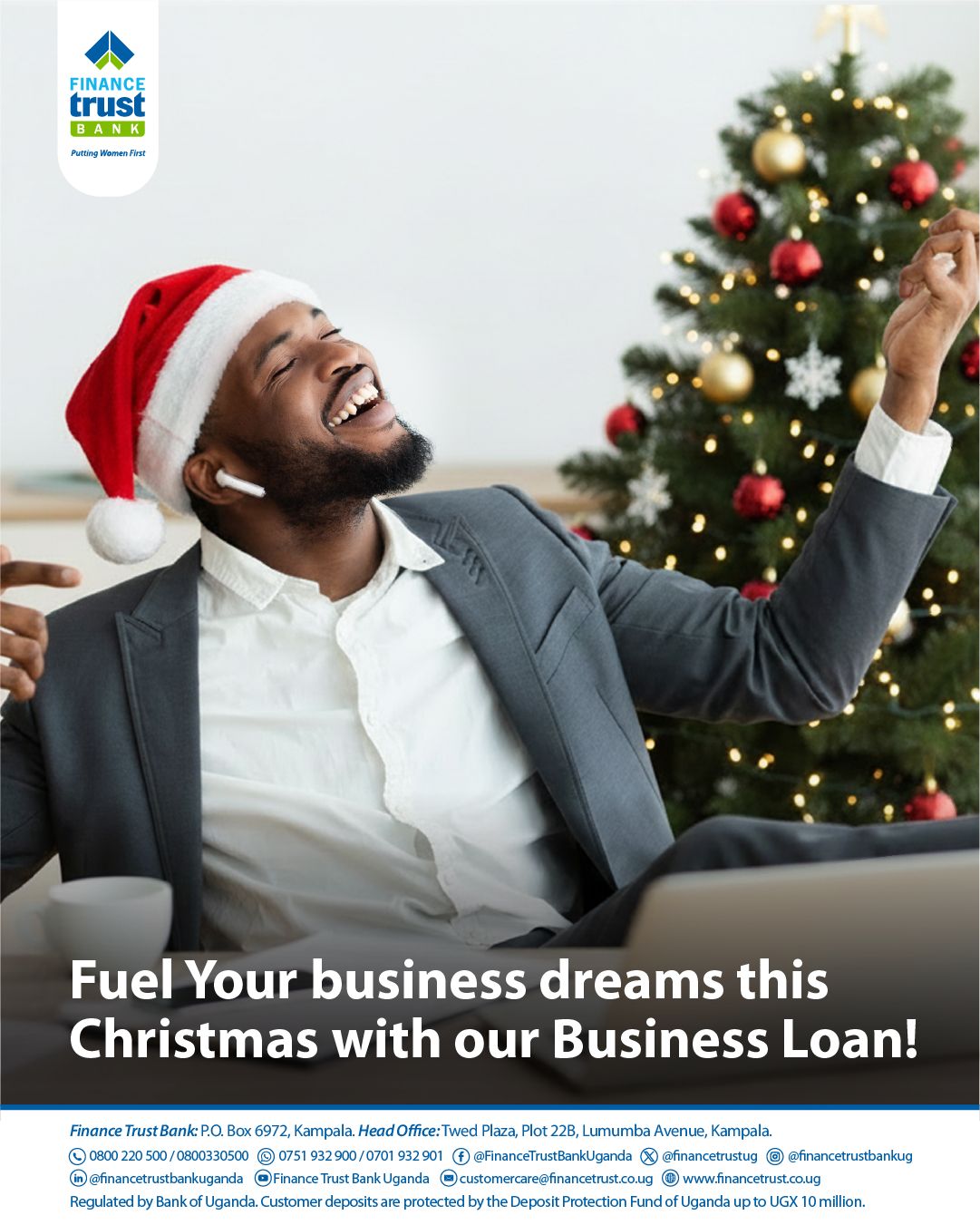Finance Trust Bank Uganda ad