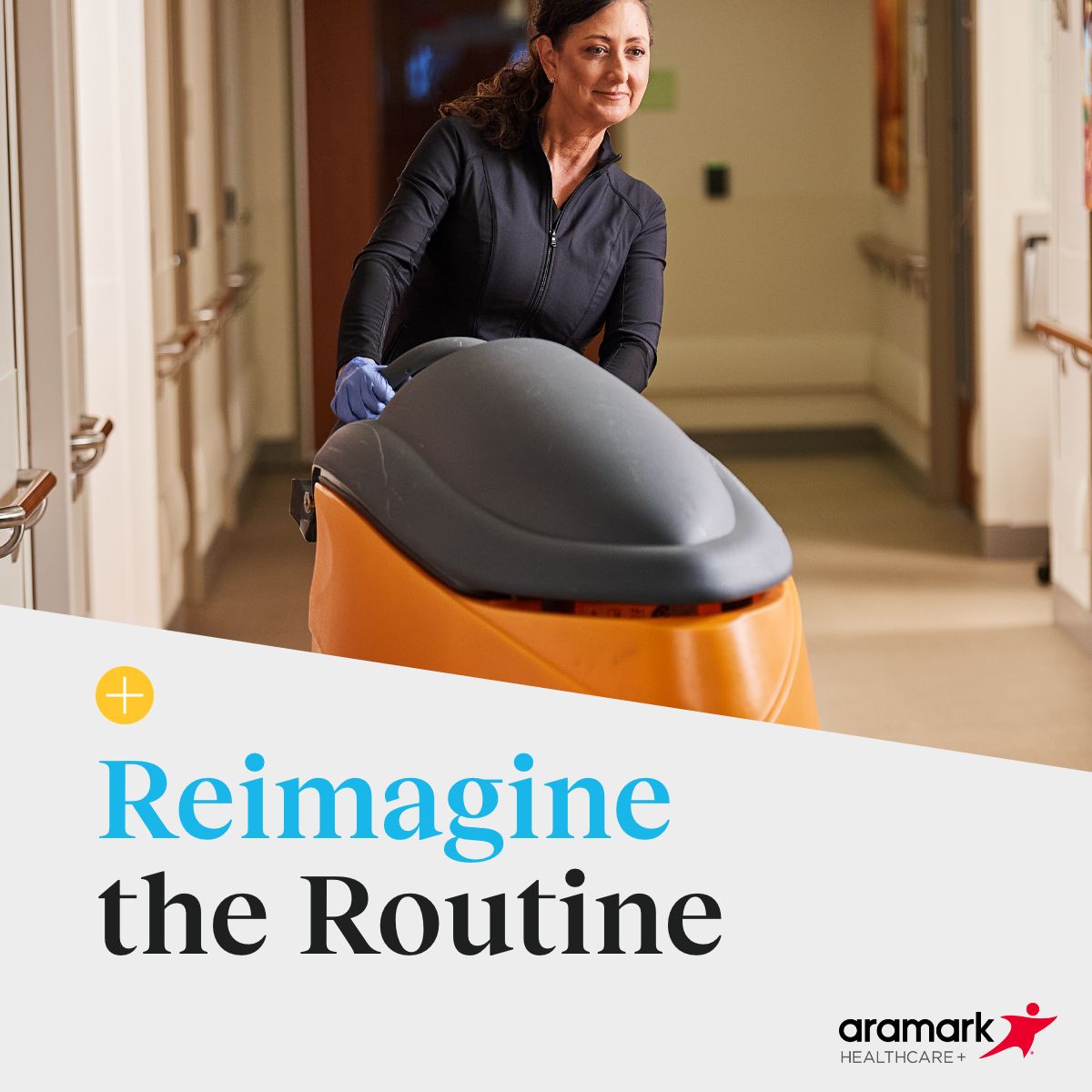 Aramark Healthcare+ ad