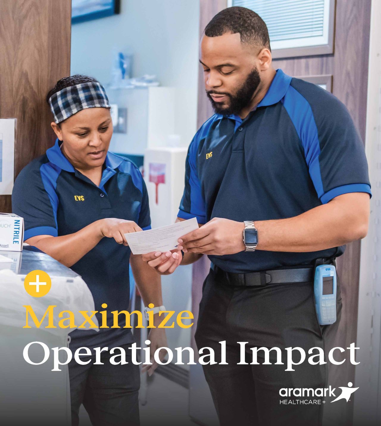 Aramark Healthcare+ ad