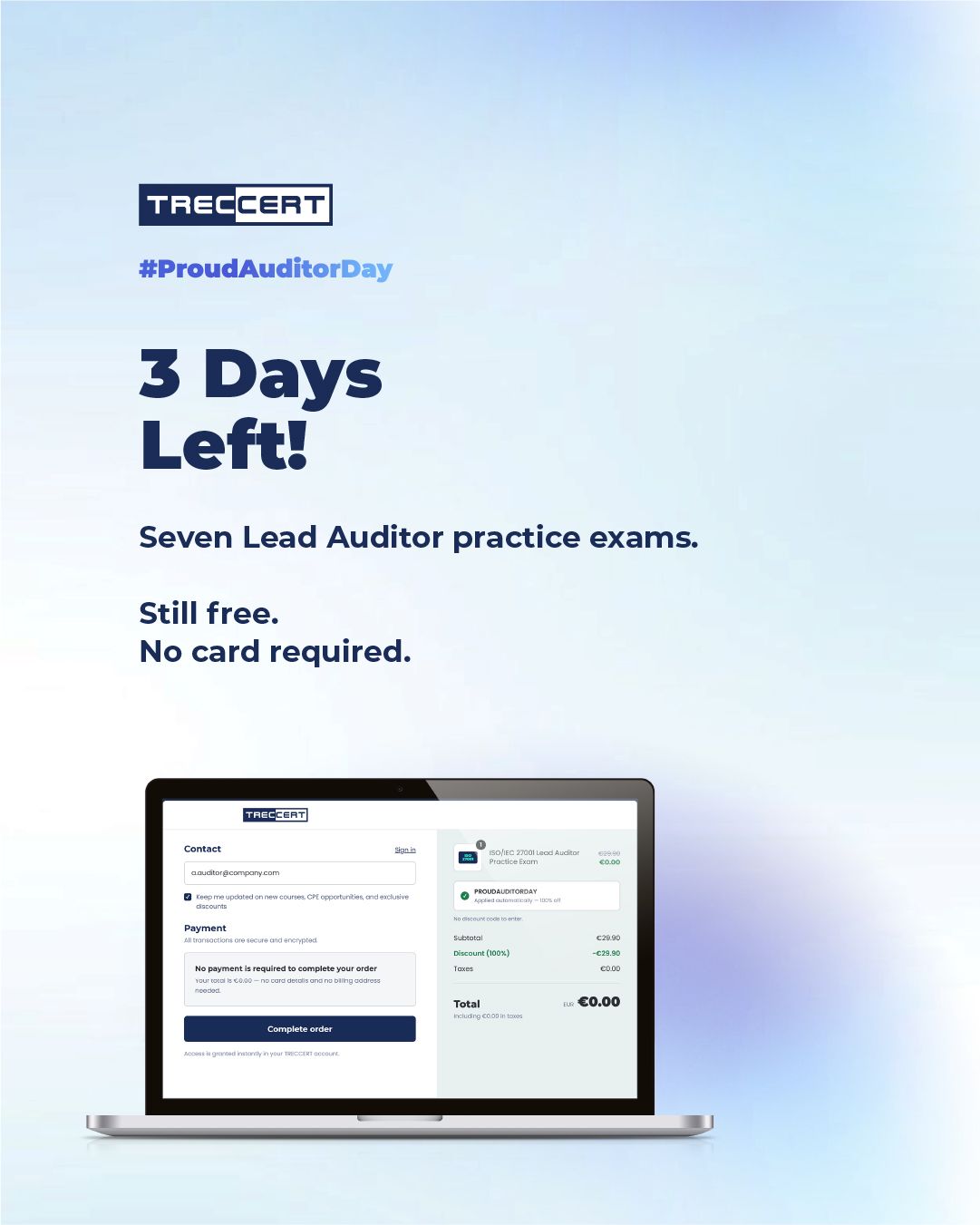TRECCERT ad