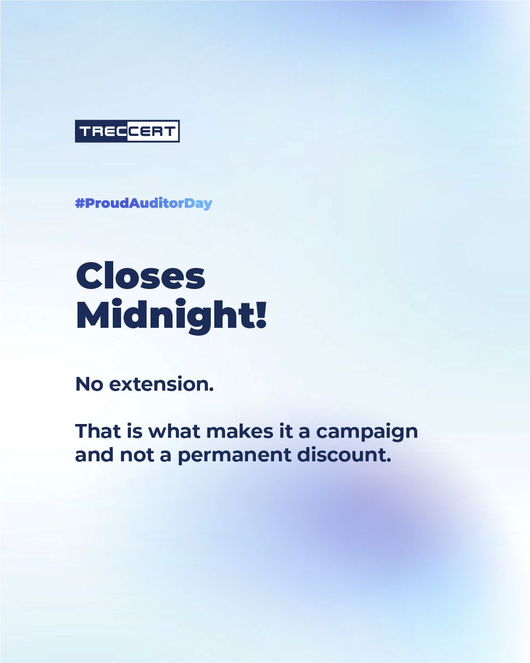 TRECCERT ad