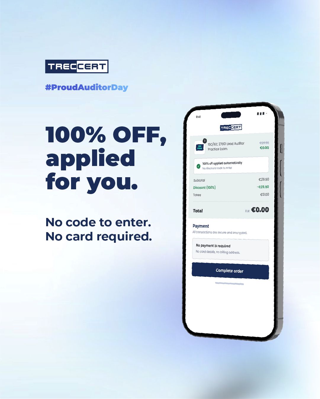 TRECCERT ad