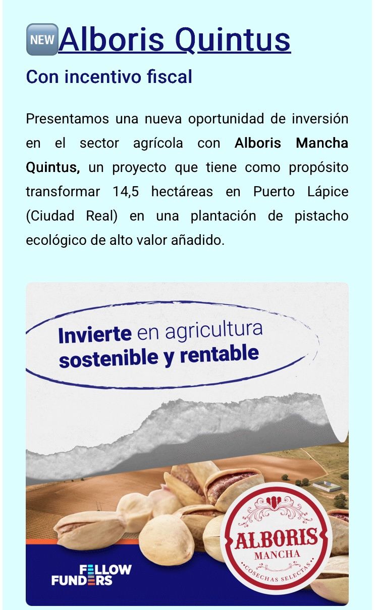 Alboris Mancha | Desarrollos Agricolas ad