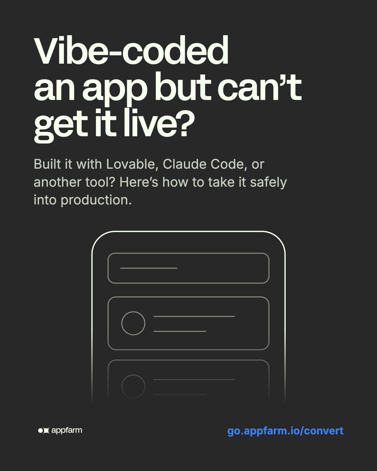 Appfarm ad