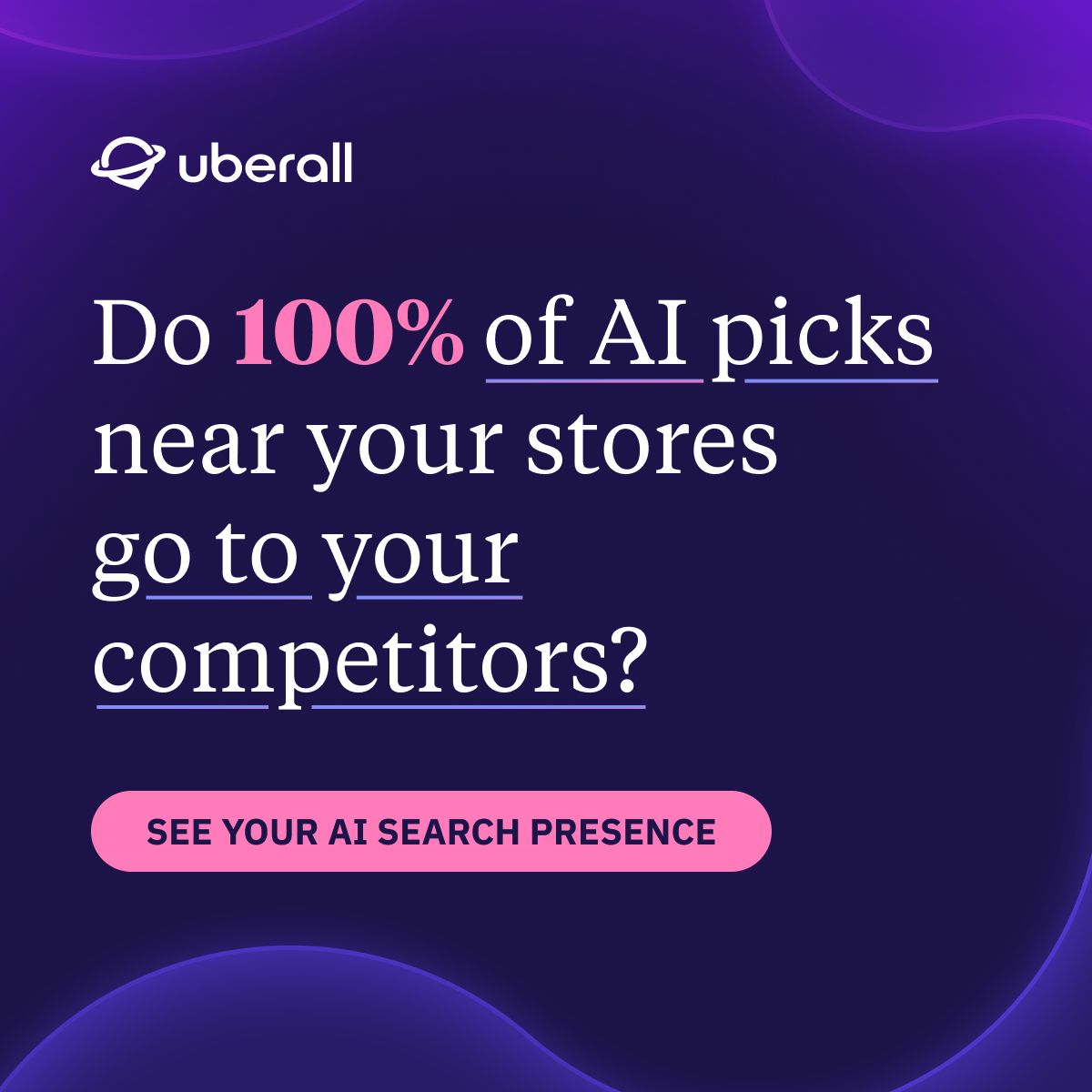 Uberall ad