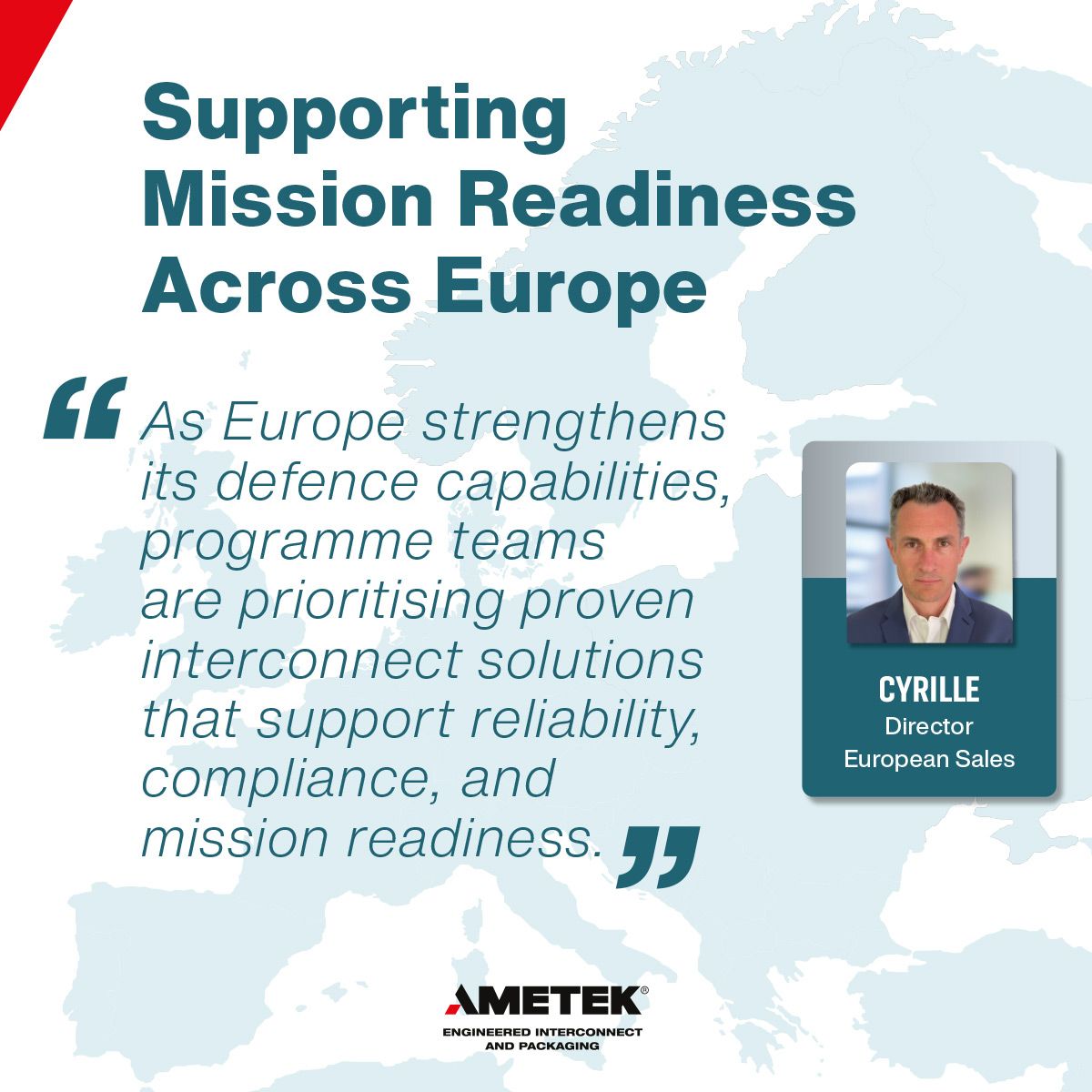 AMETEK Engineered Interconnect and Packaging ad
