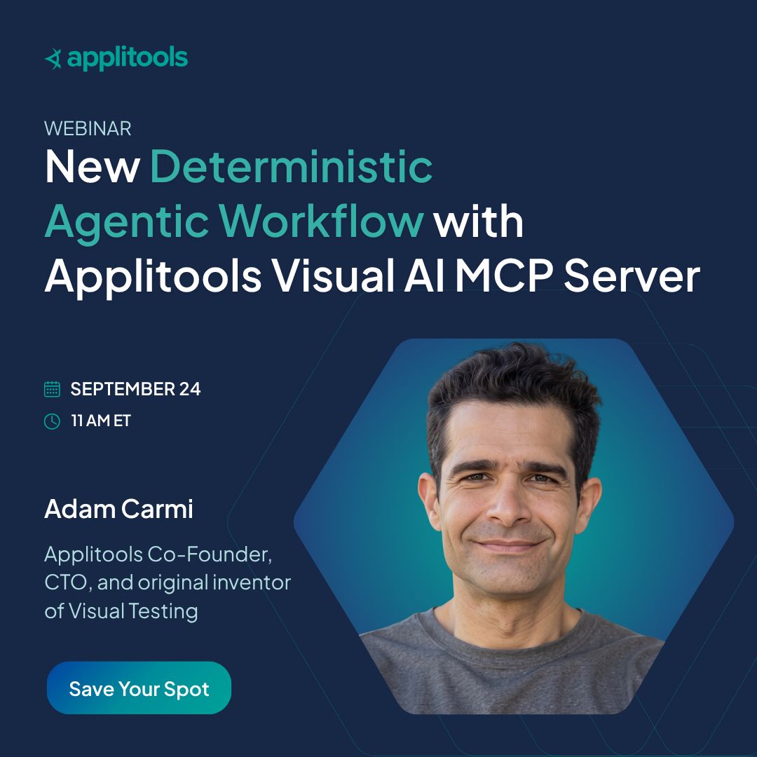 Applitools ad