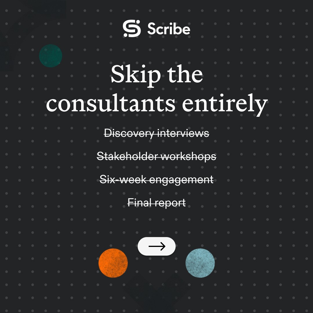 Scribe ad