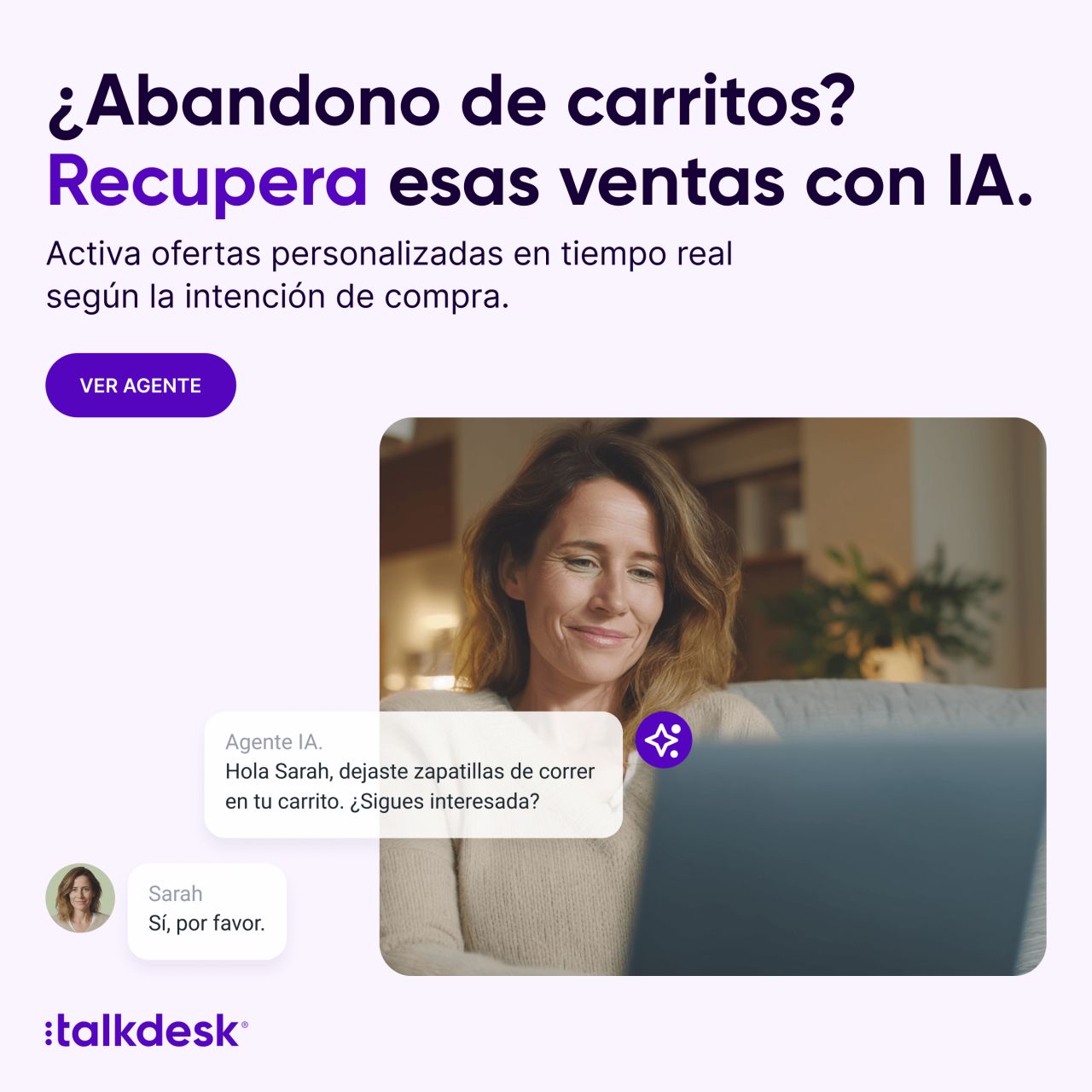 Talkdesk ad
