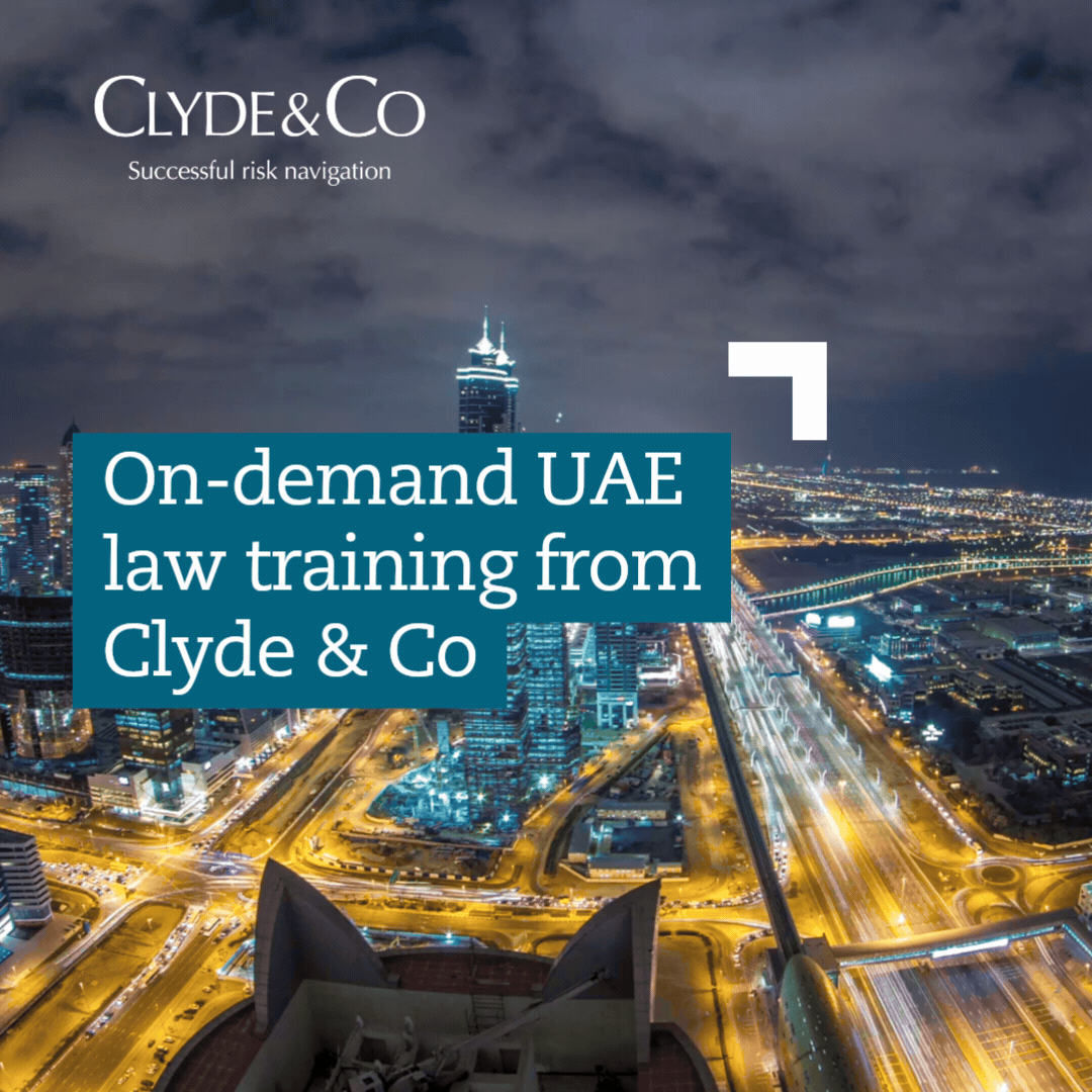 Clyde & Co ad