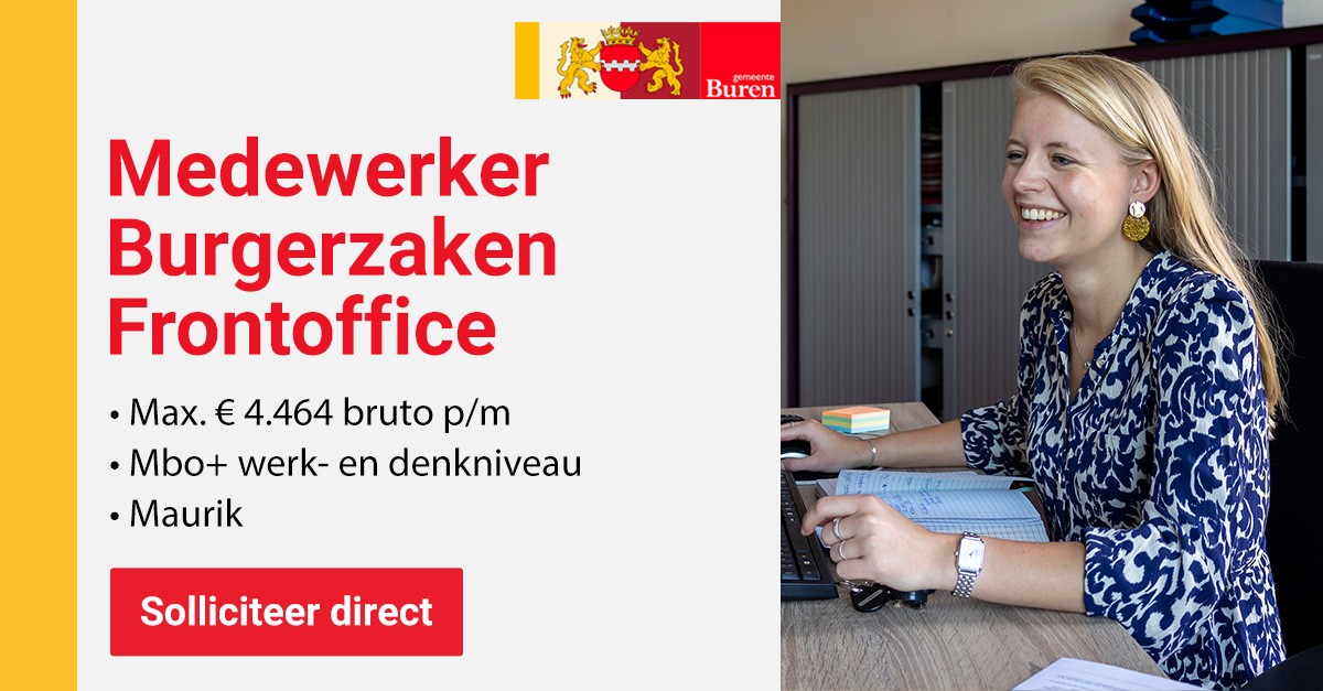 Gemeente Buren ad