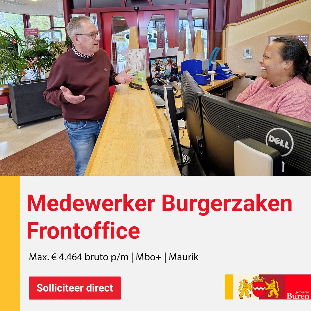 Gemeente Buren ad