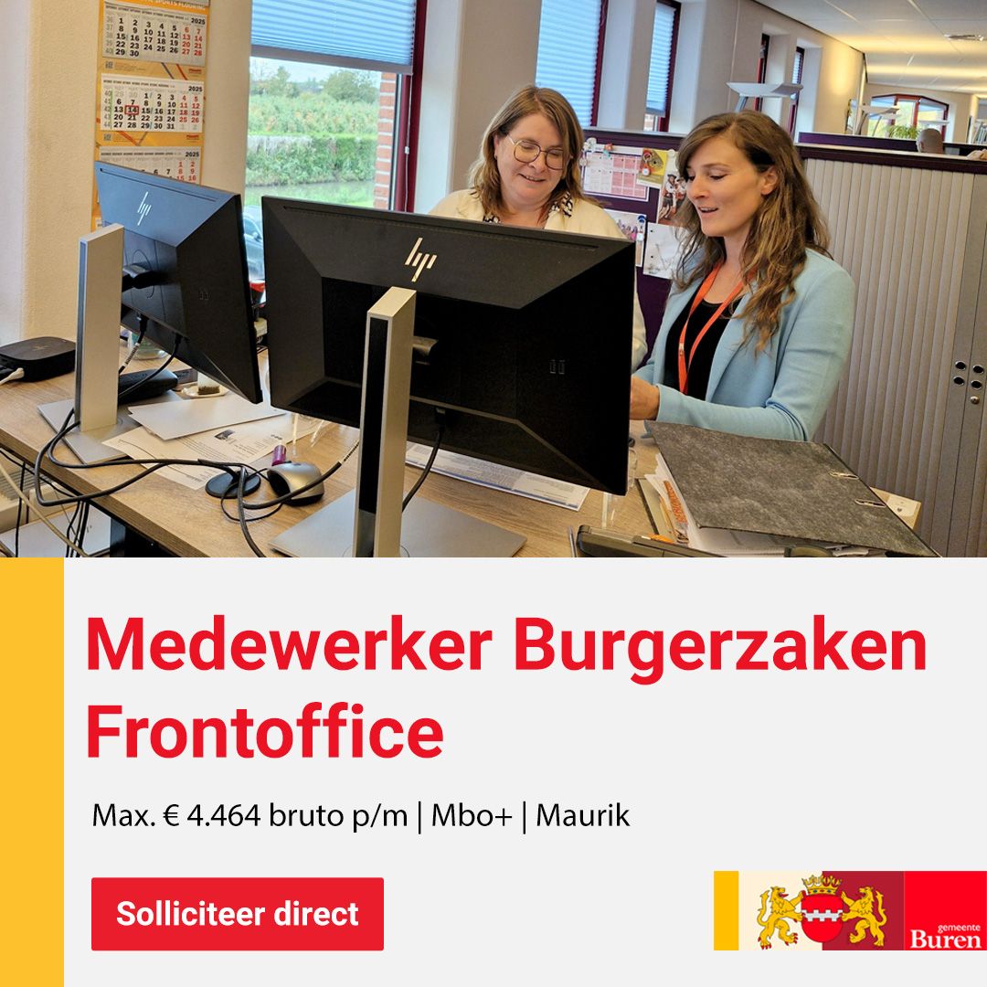 Gemeente Buren ad