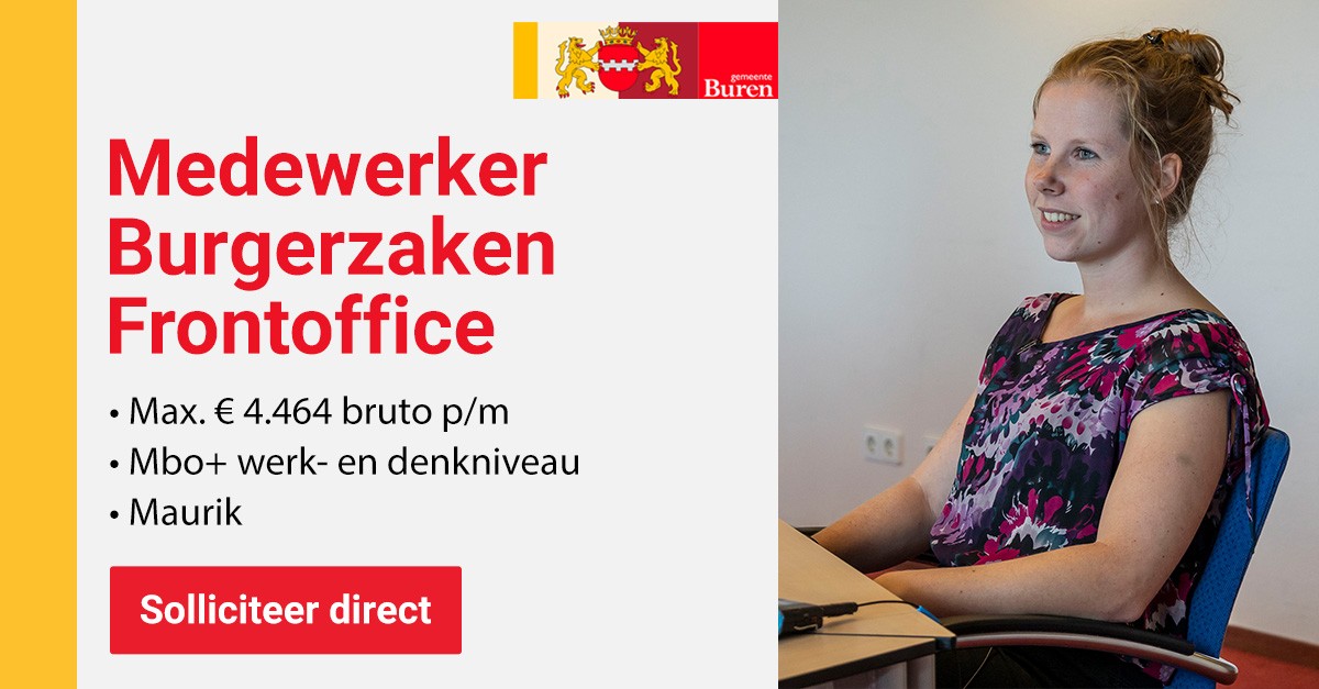 Gemeente Buren ad