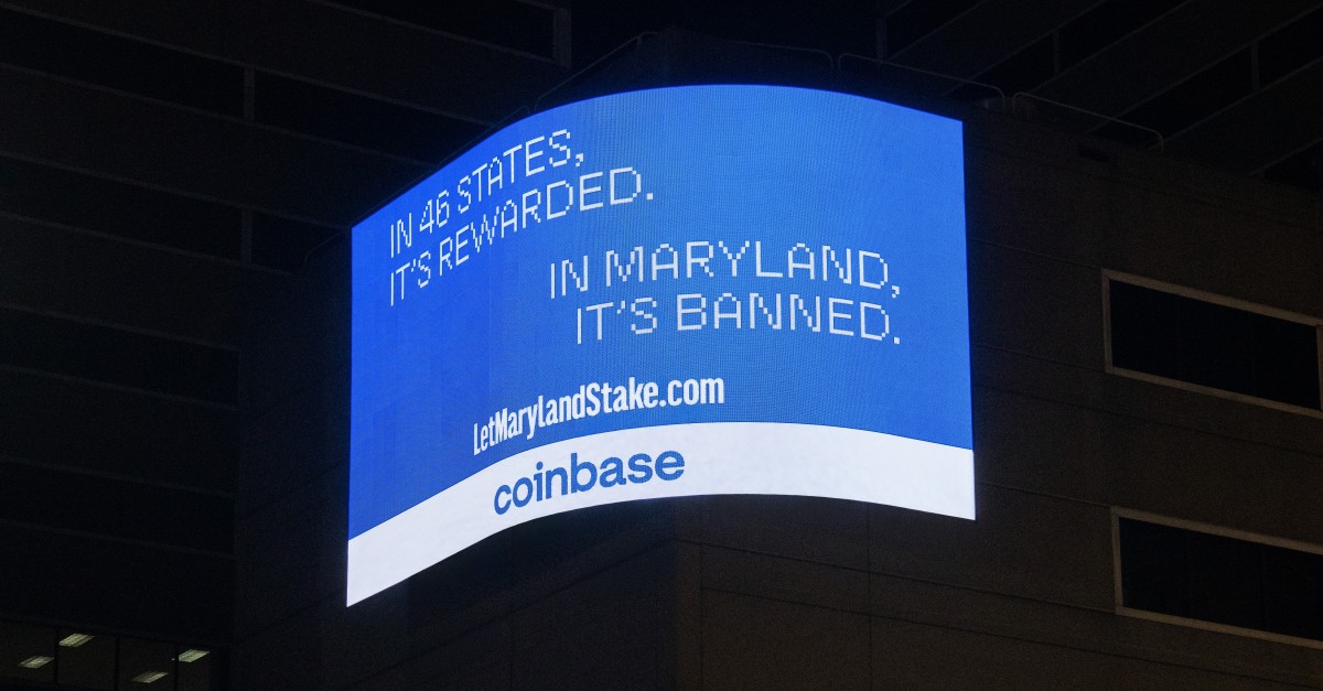 Coinbase ad