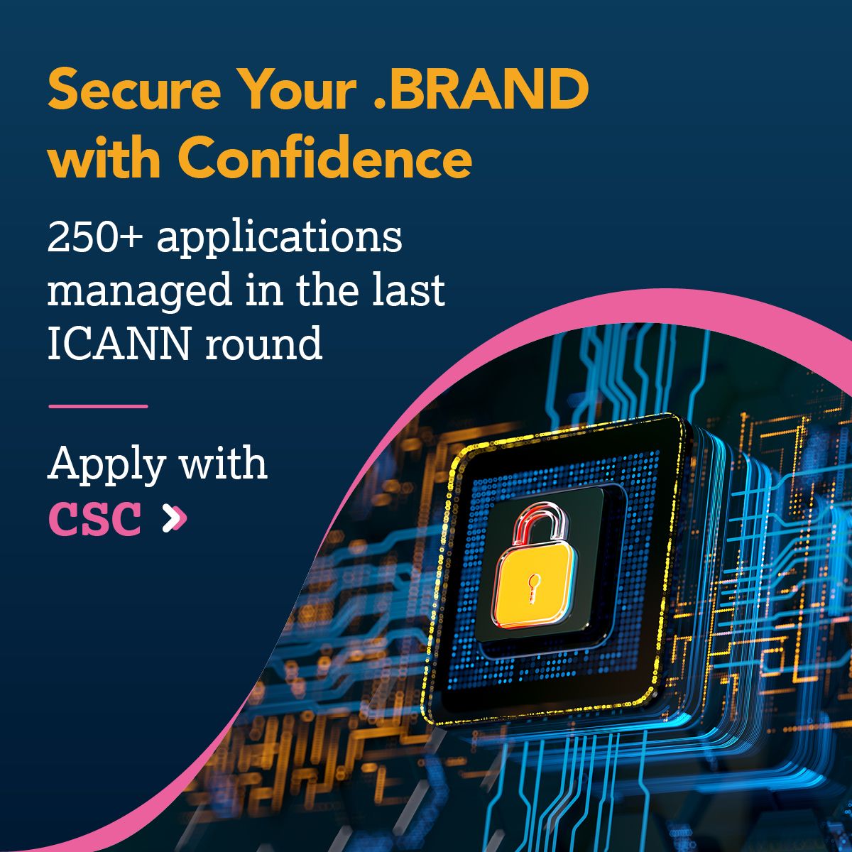CSC Digital Brand Services ad