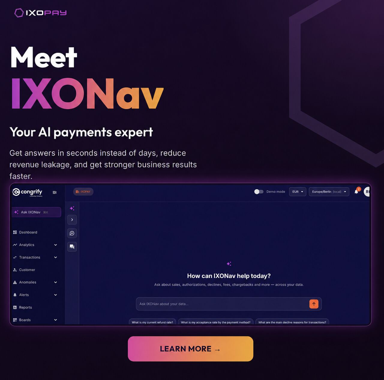 IXOPAY ad