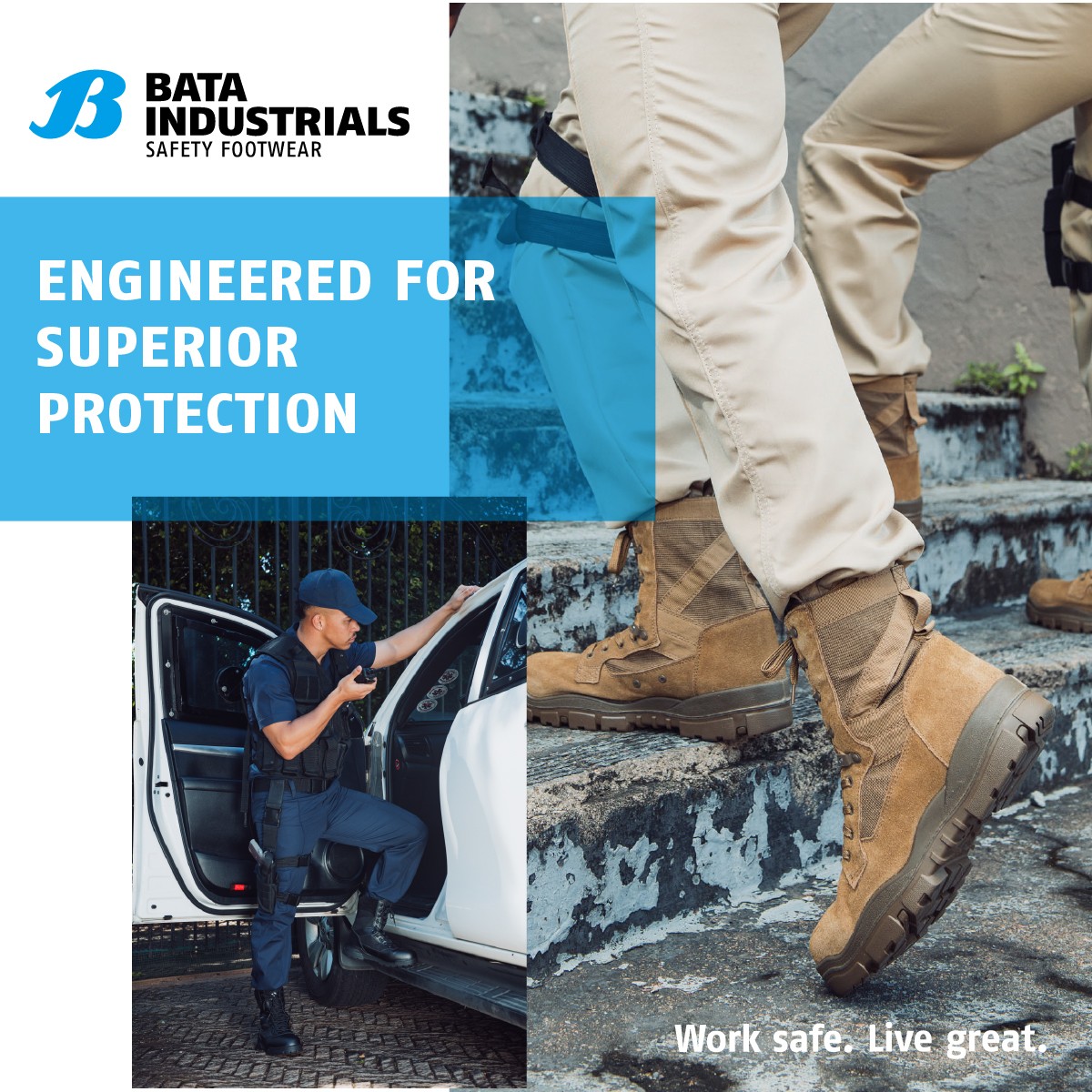Bata Industrials South Africa ad
