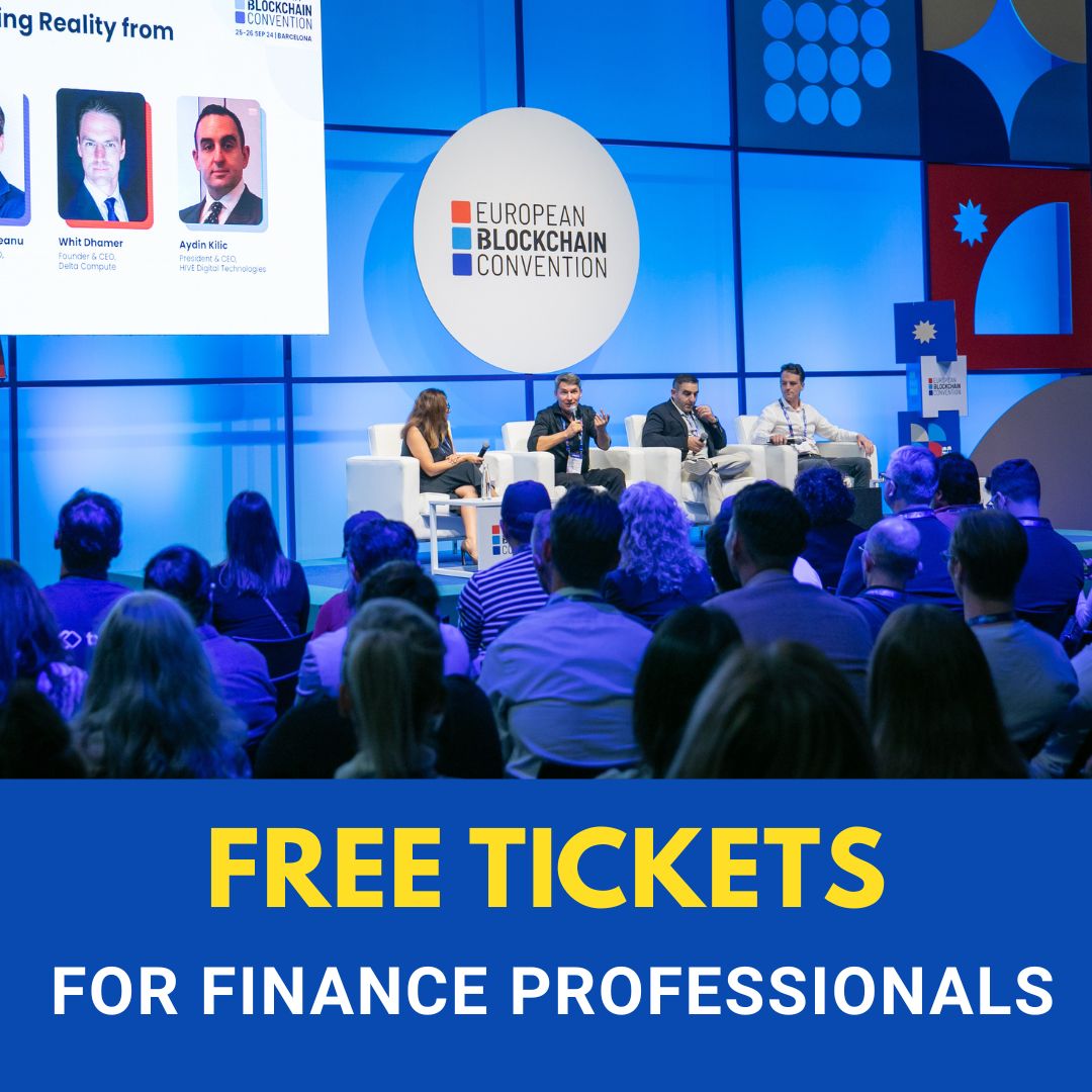 European Blockchain Convention ad