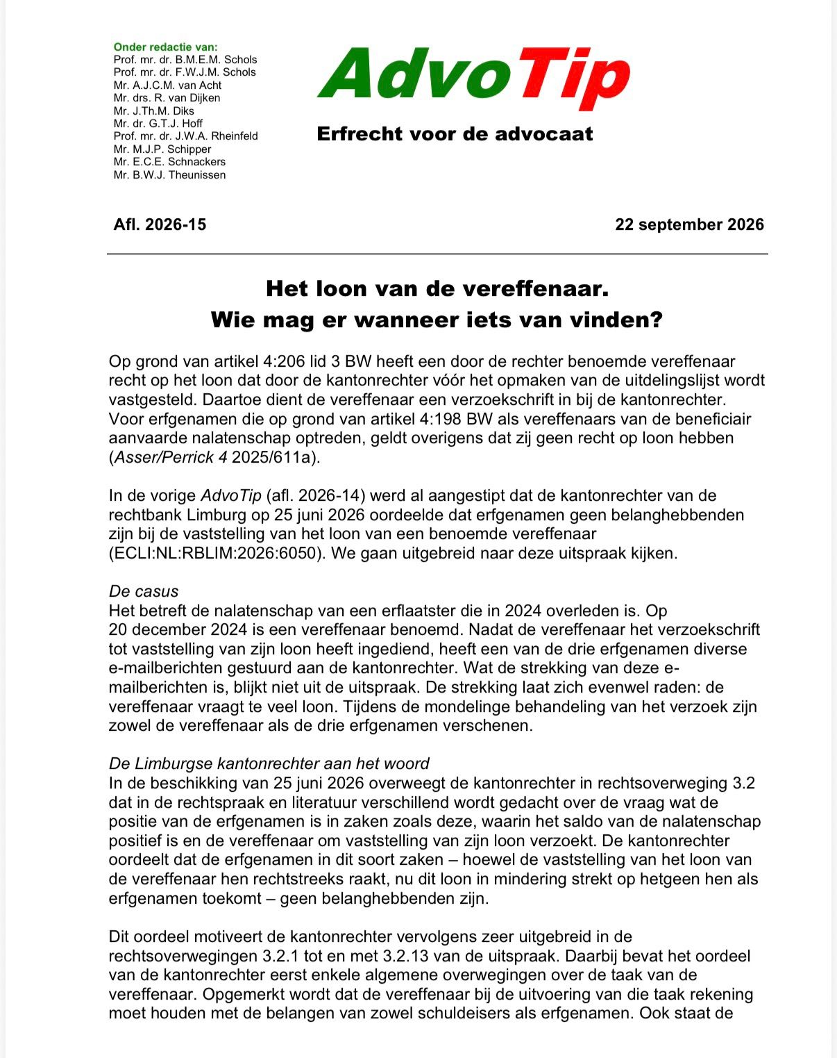 Advocaten Familie- & Erfrecht ad