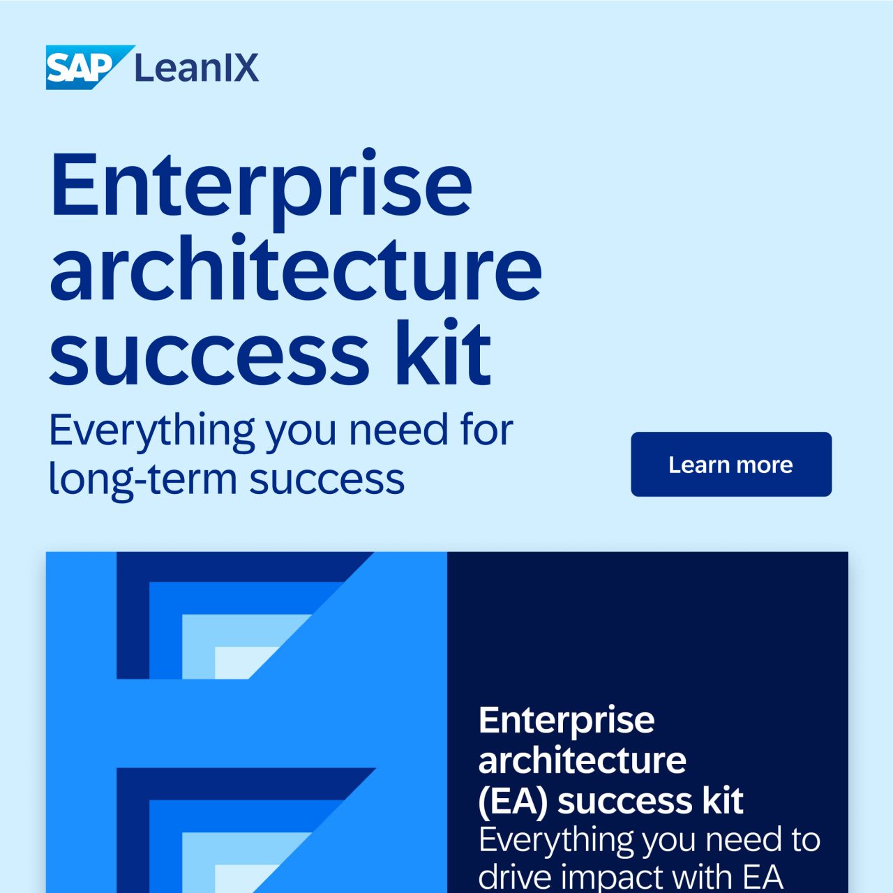 SAP LeanIX ad