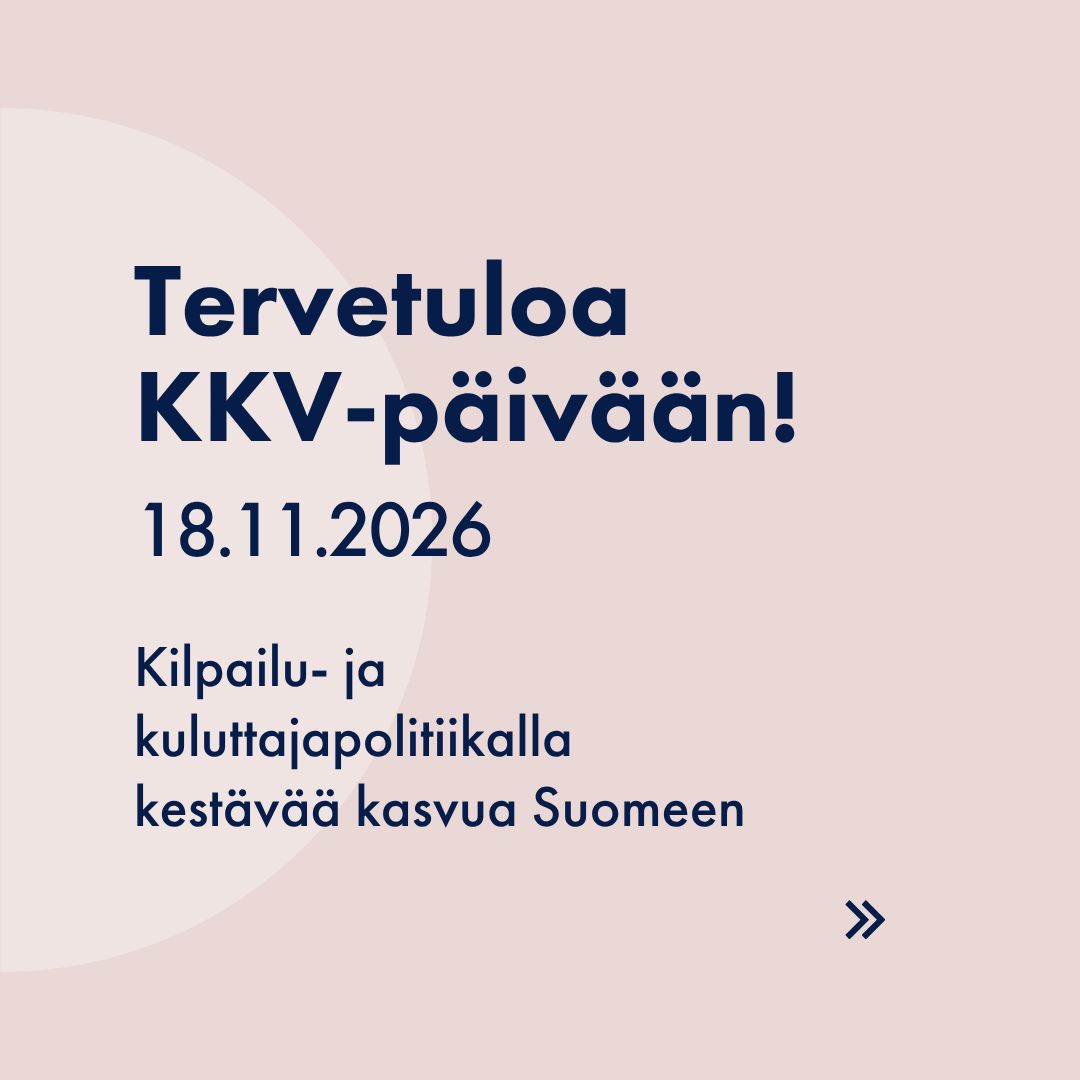 Kilpailu- ja kuluttajavirasto (KKV) ad
