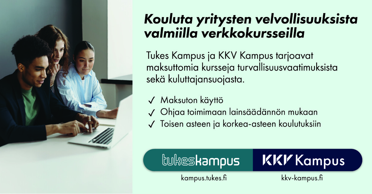 Kilpailu- ja kuluttajavirasto (KKV) ad
