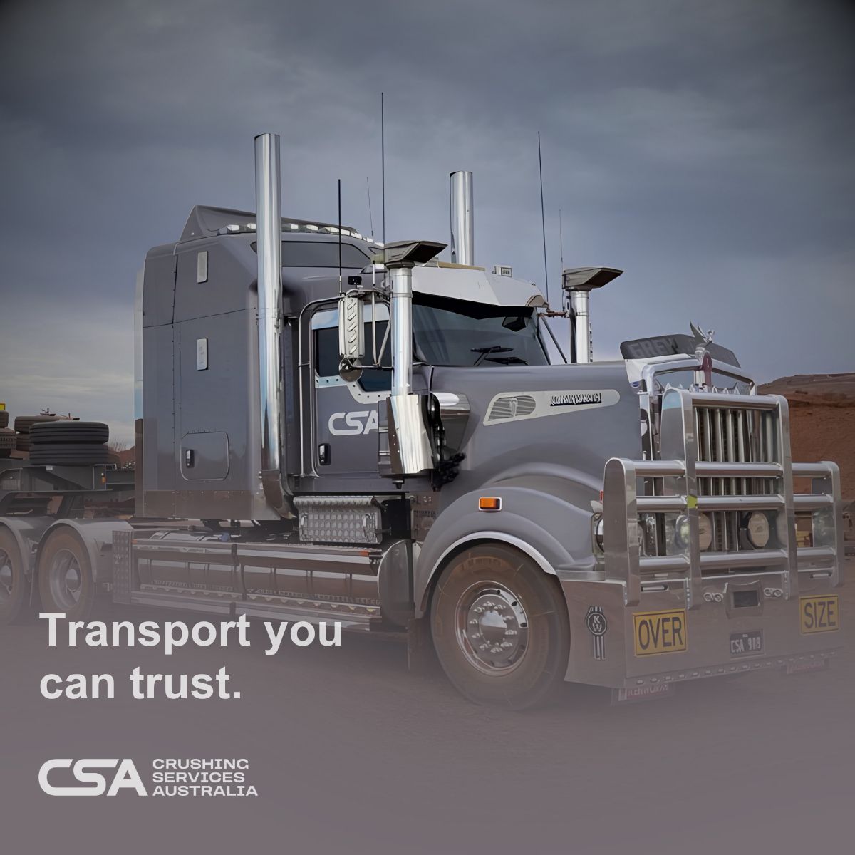 Crushing Services Australia ad