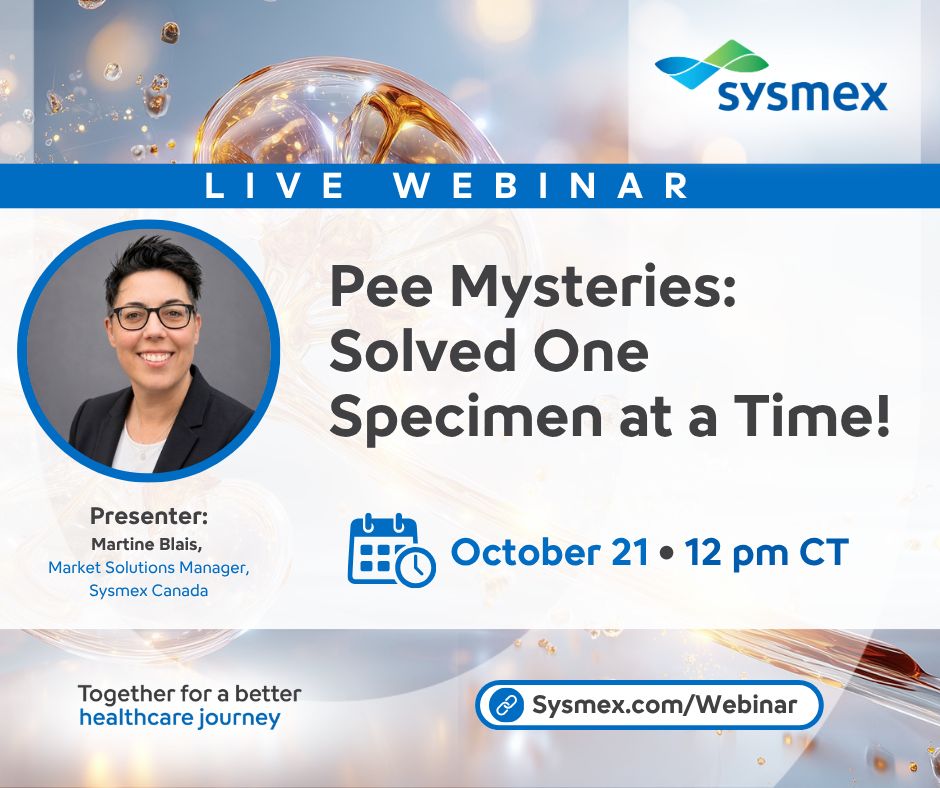 Sysmex America, Inc. ad
