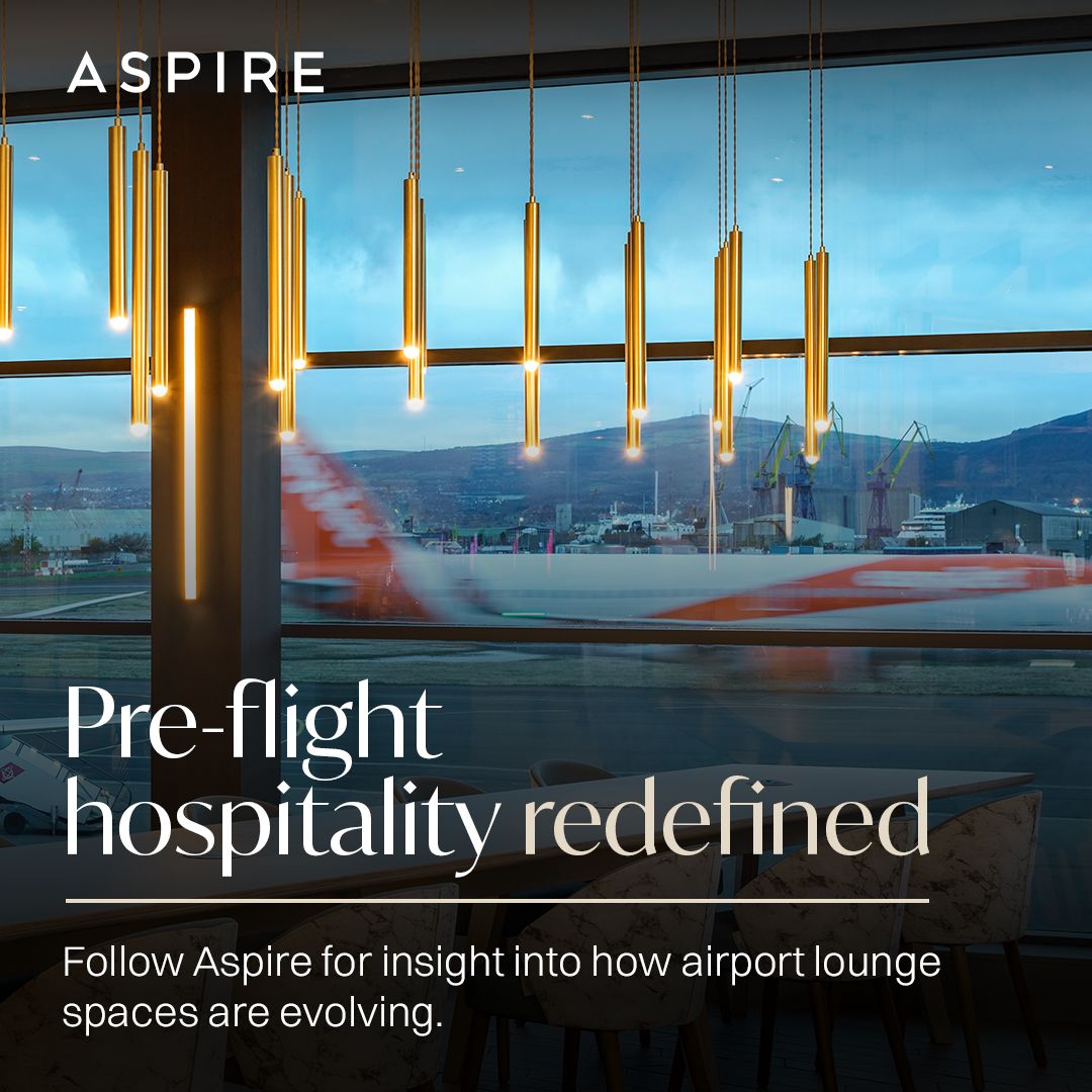 Aspire Pre-Flight Hospitality ad