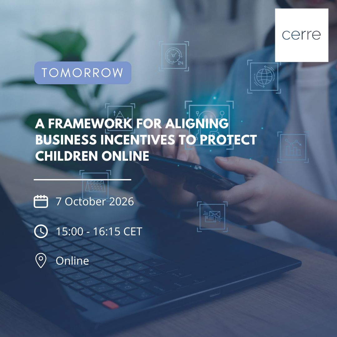 Centre on Regulation in Europe (CERRE) ad
