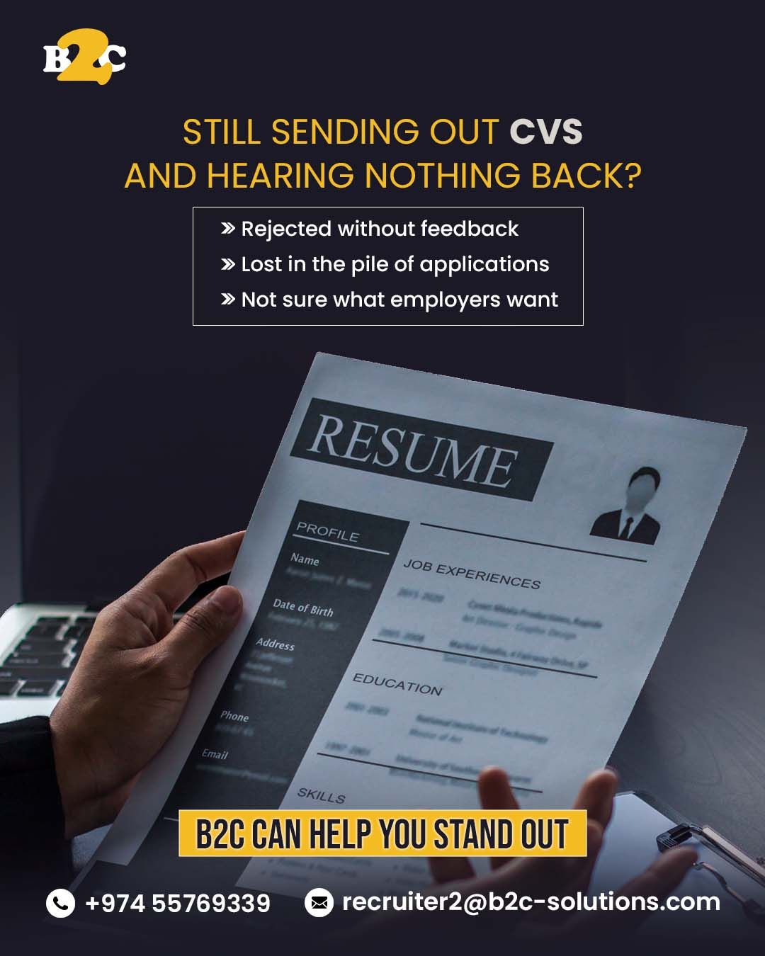 B2C Solutions ad