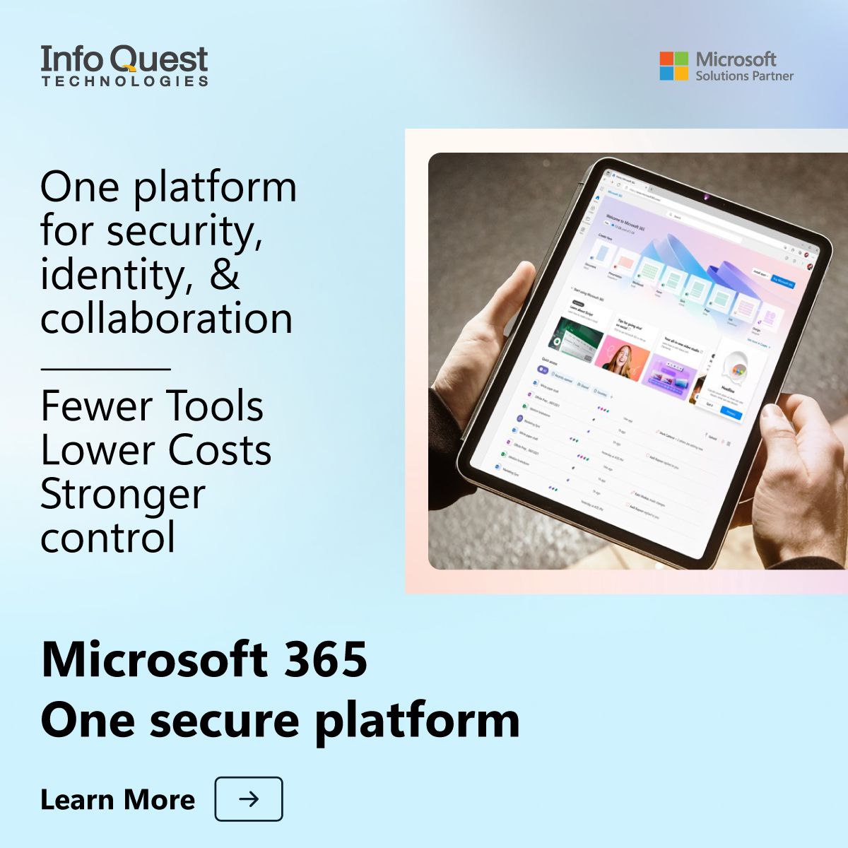 Info Quest Technologies ad