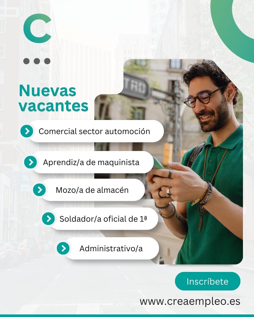 Crea Empleo ETT ad