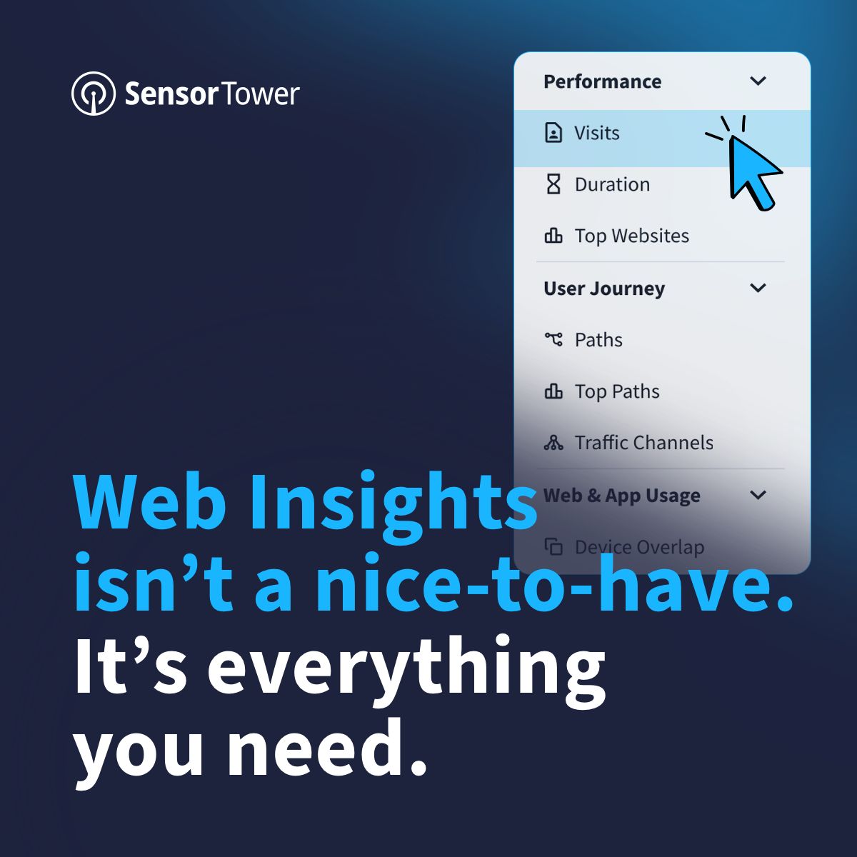 Sensor Tower ad
