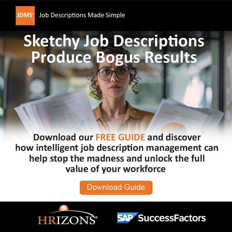 HRIZONS, an HR Cloud Company ad