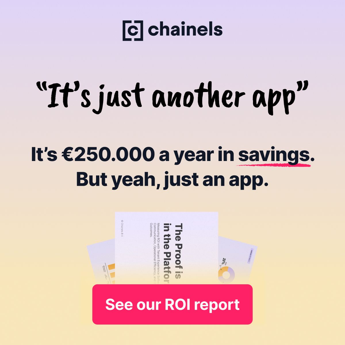 Chainels ad