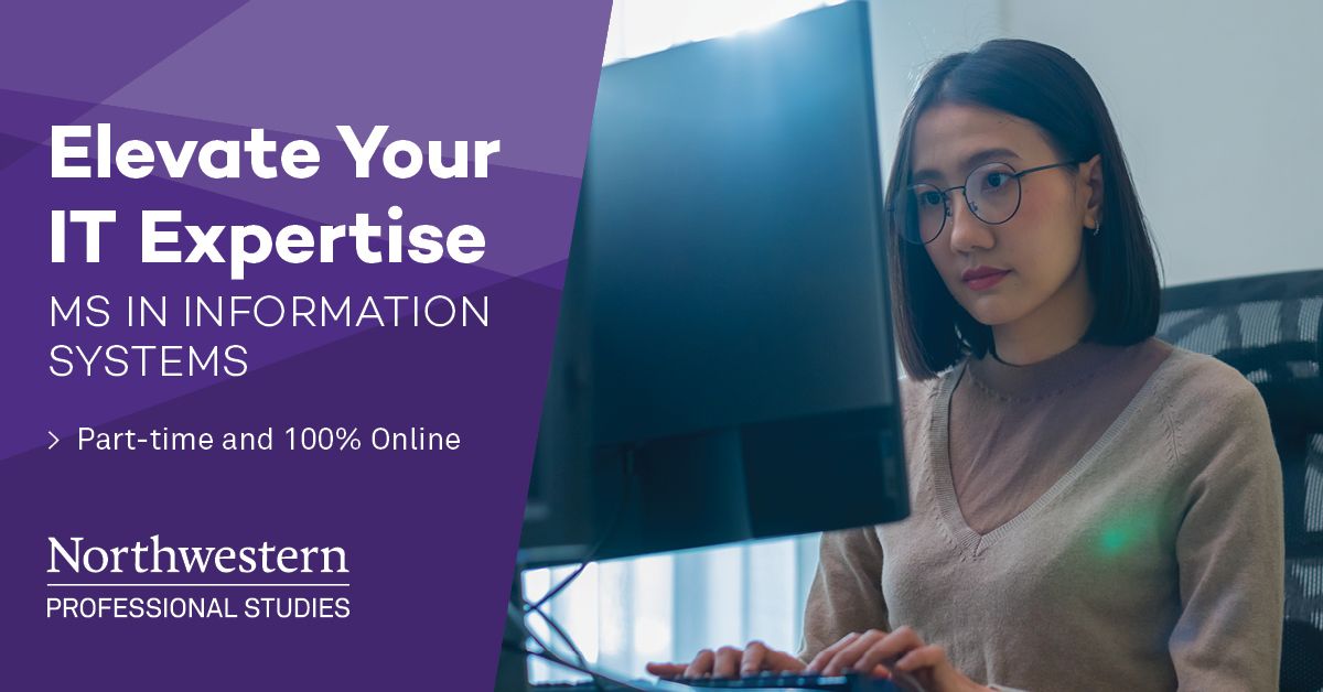 Northwestern University School of Professional Studies ad