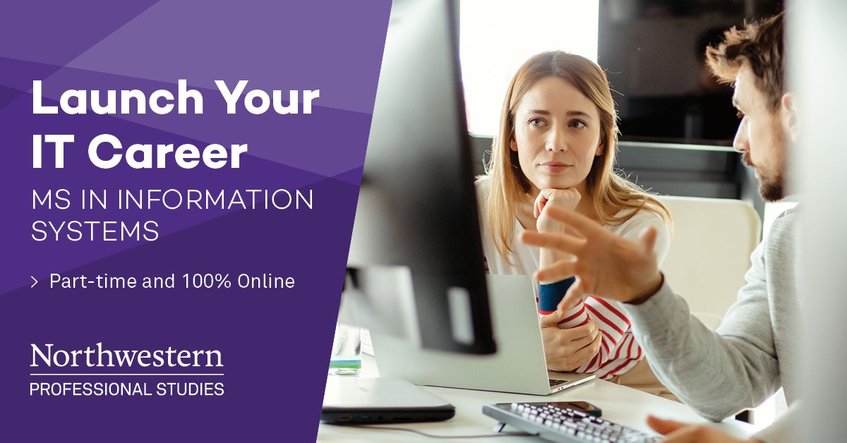 Northwestern University School of Professional Studies ad