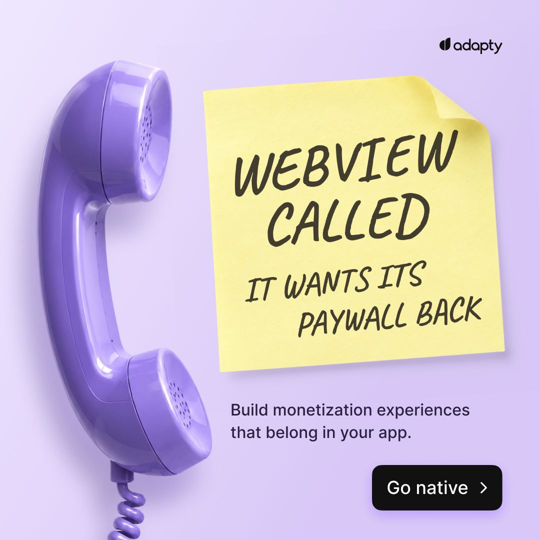 Adapty.io ad