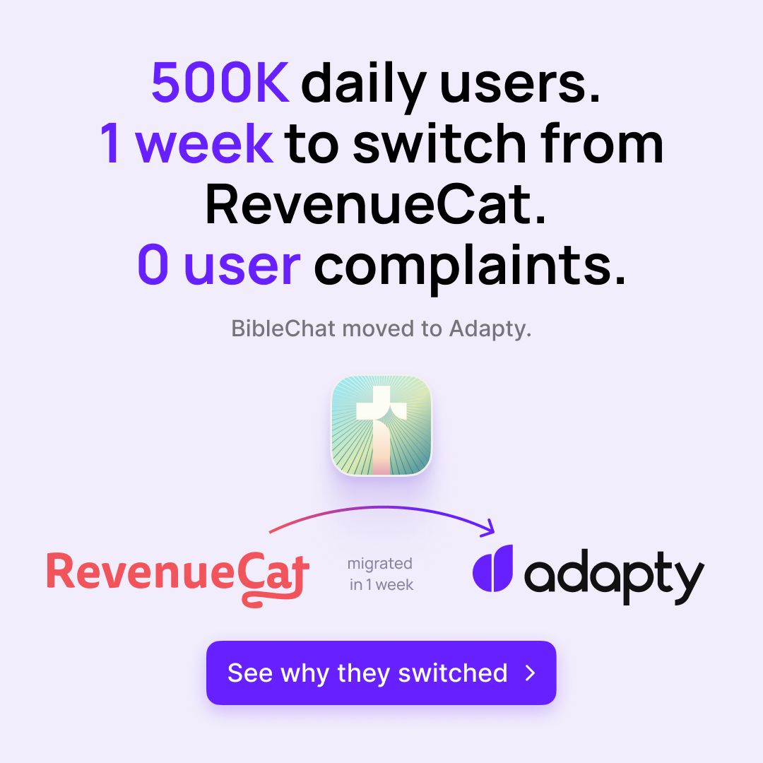 Adapty.io ad