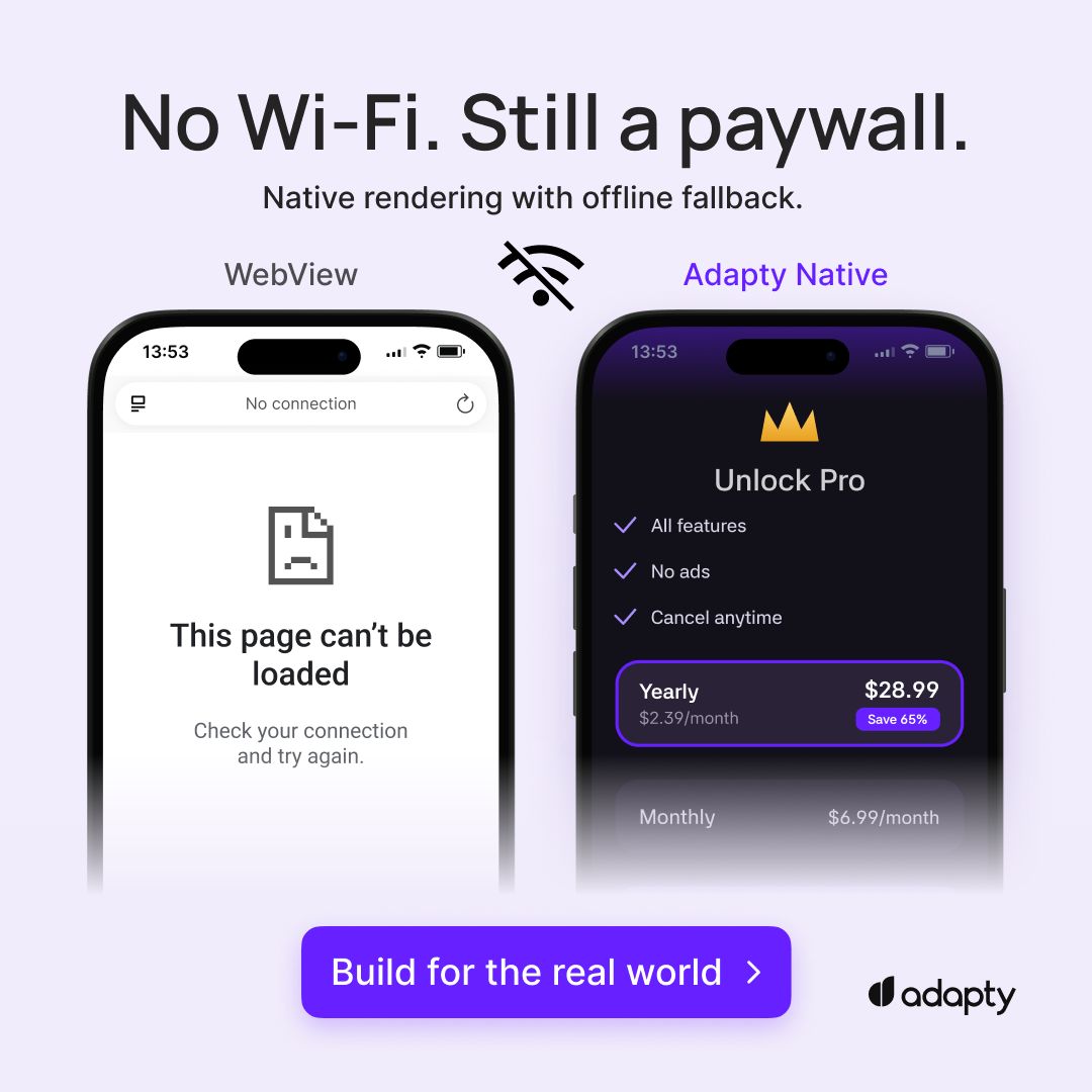 Adapty.io ad