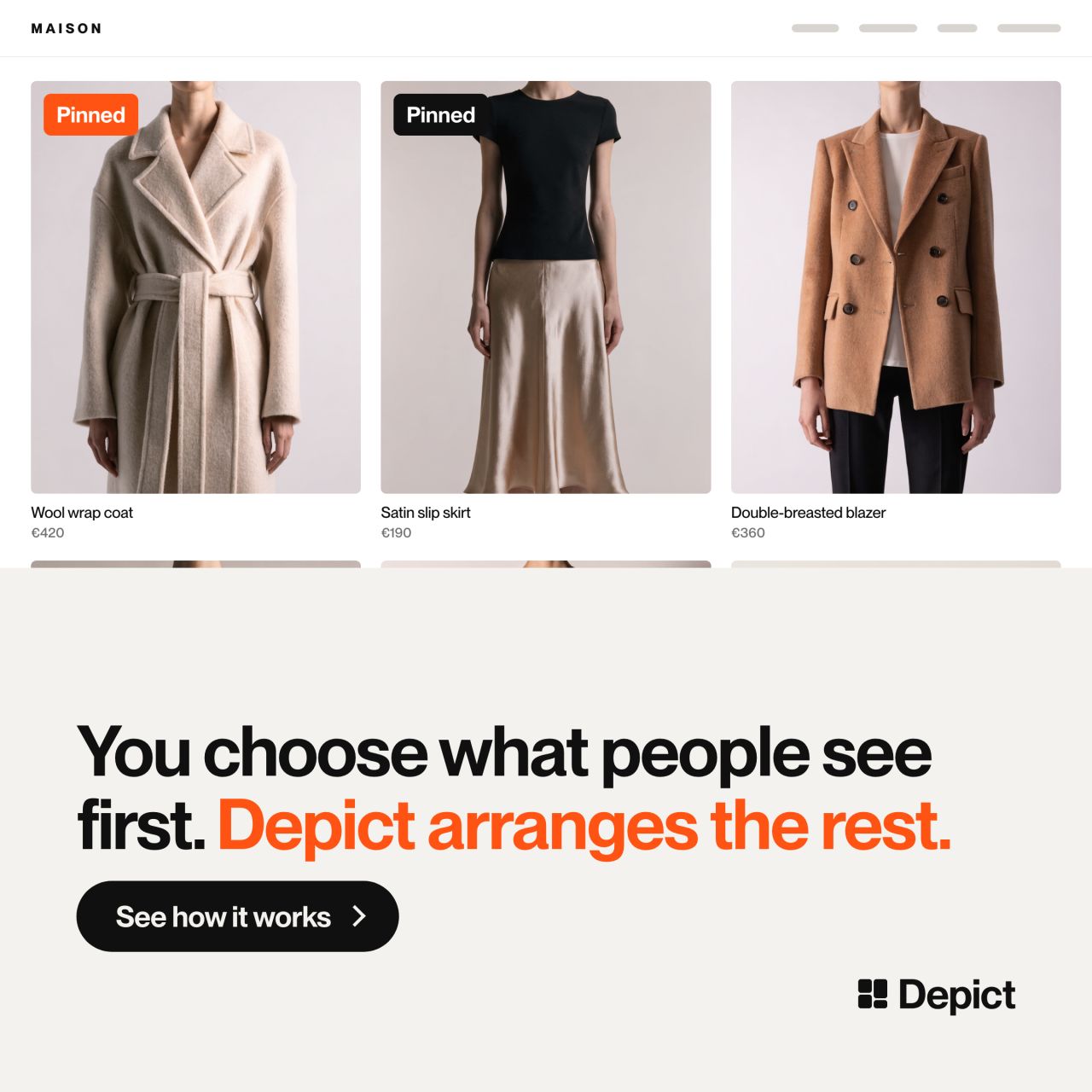 Depict ad