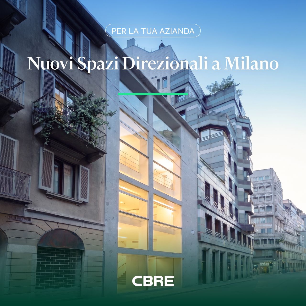 CBRE Italy ad