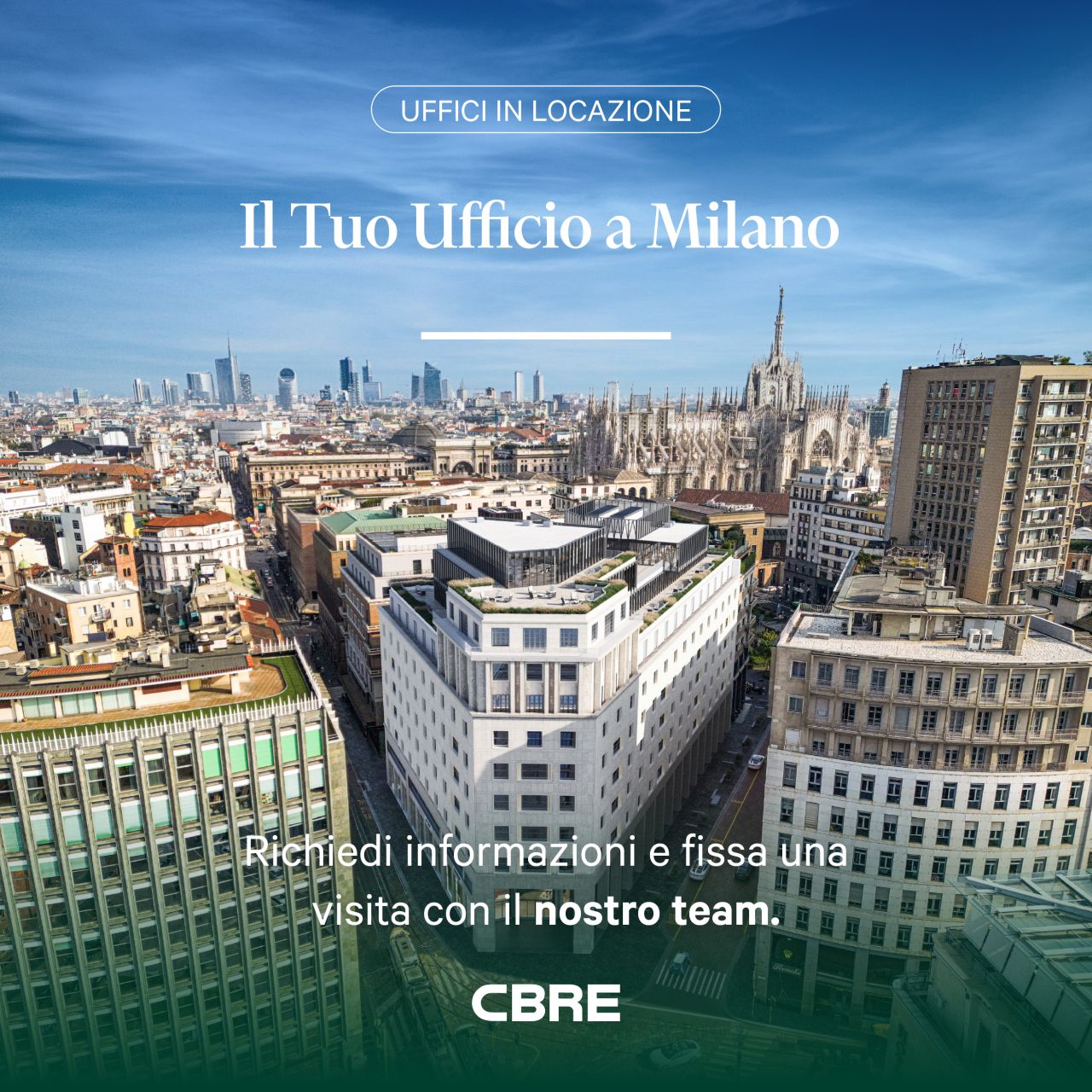 CBRE Italy ad