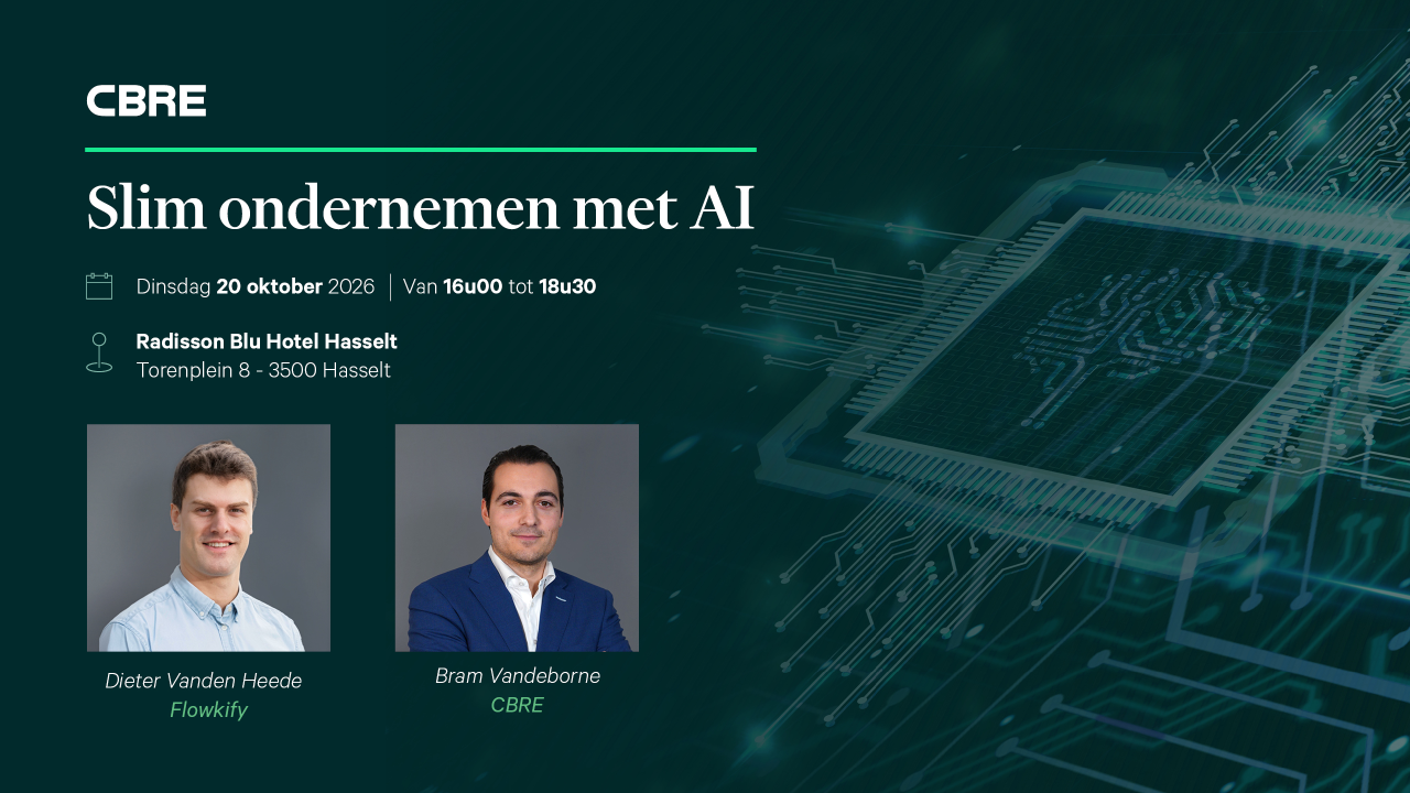 CBRE Belgium ad